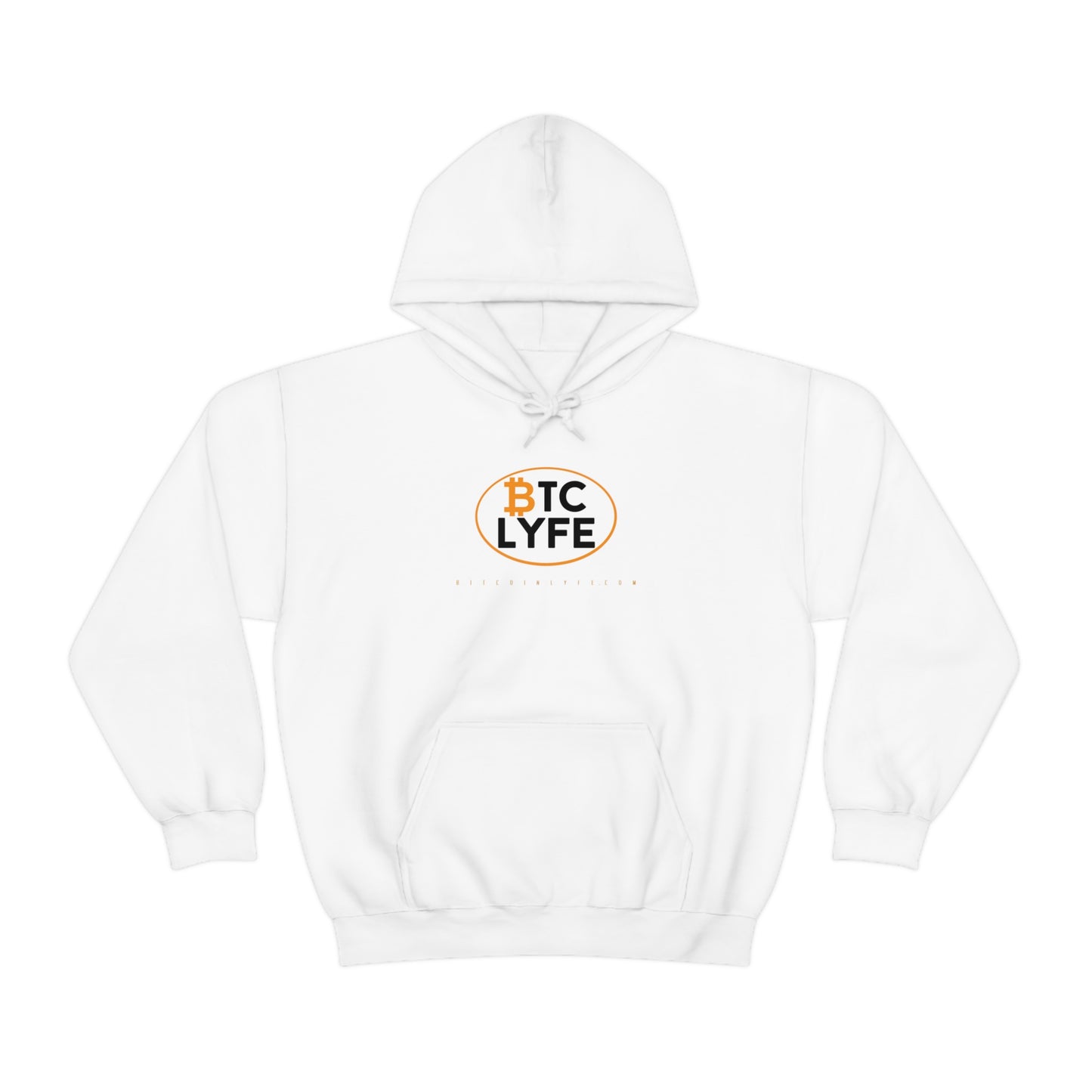 Bitcoin LYFE (Oval) Hoodie