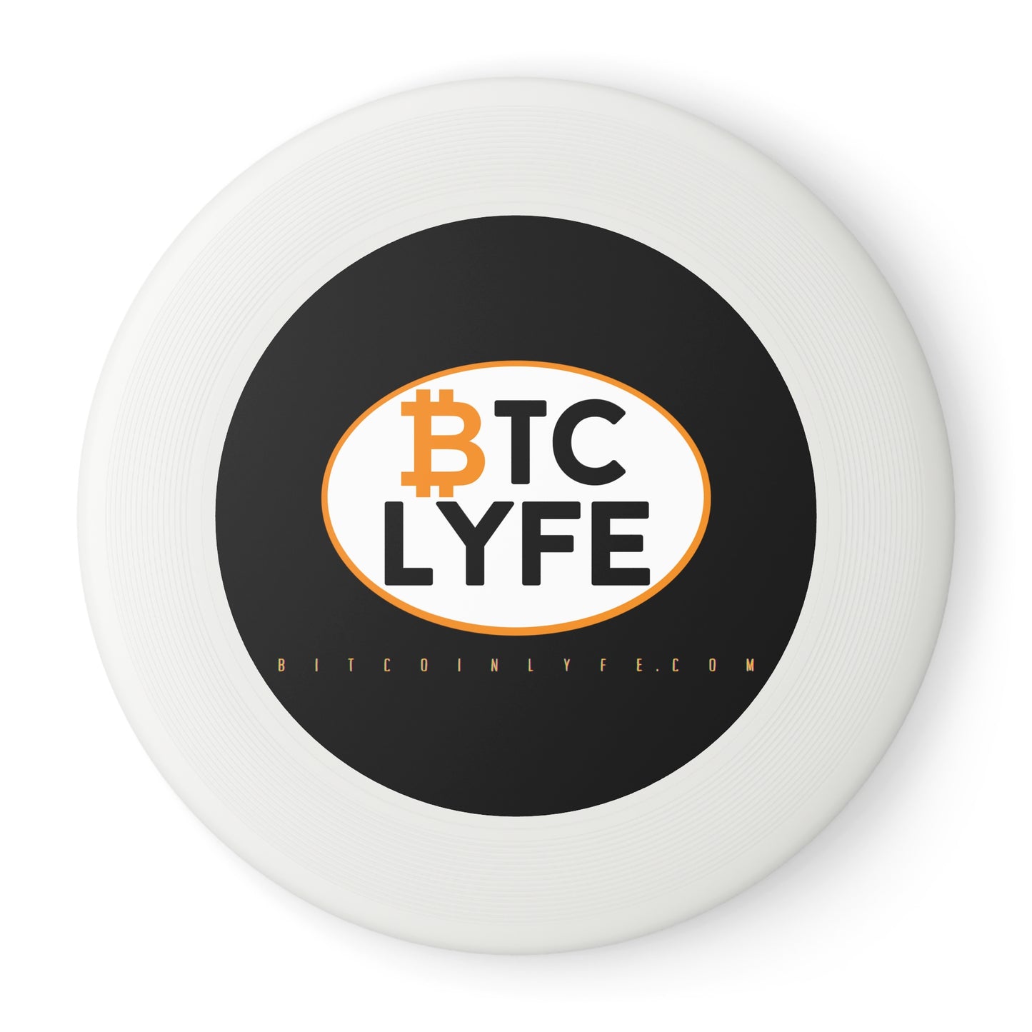 Bitcoin LYFE (Oval) Wham-O Frisbee
