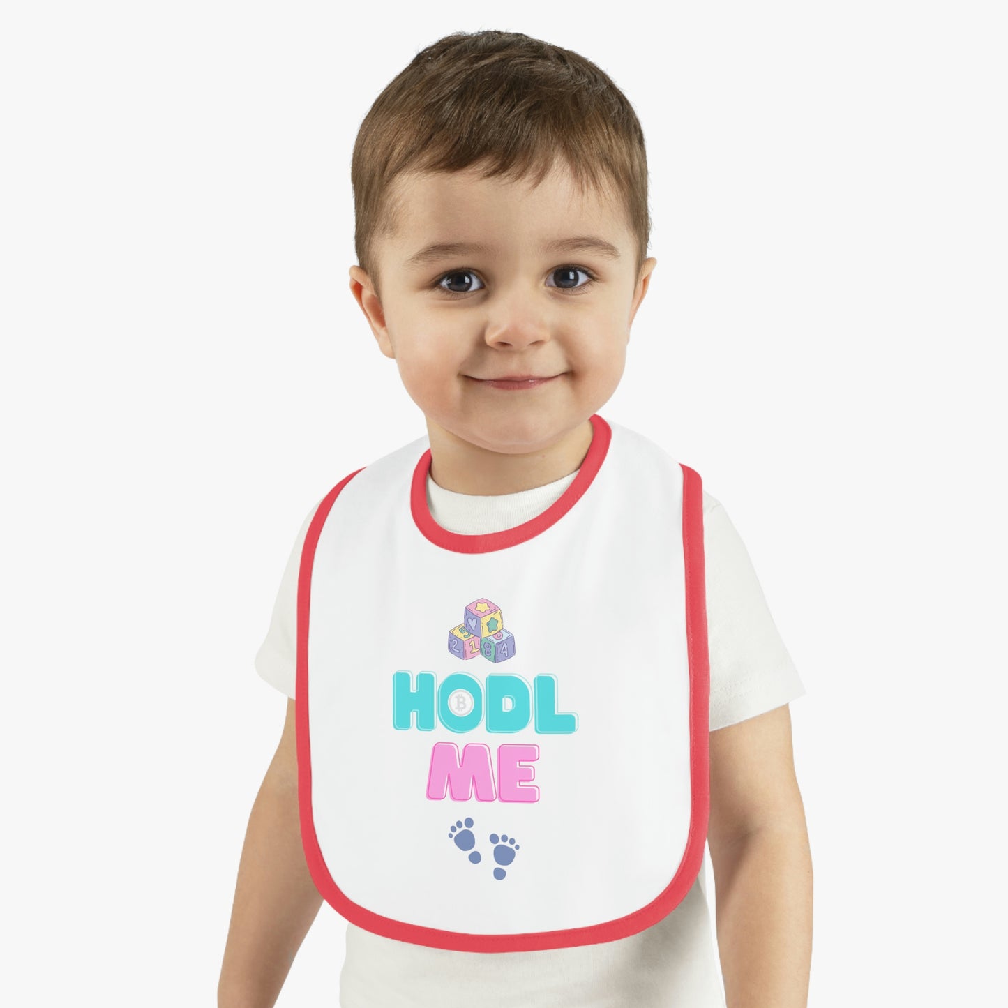 HODL Me Baby Bib