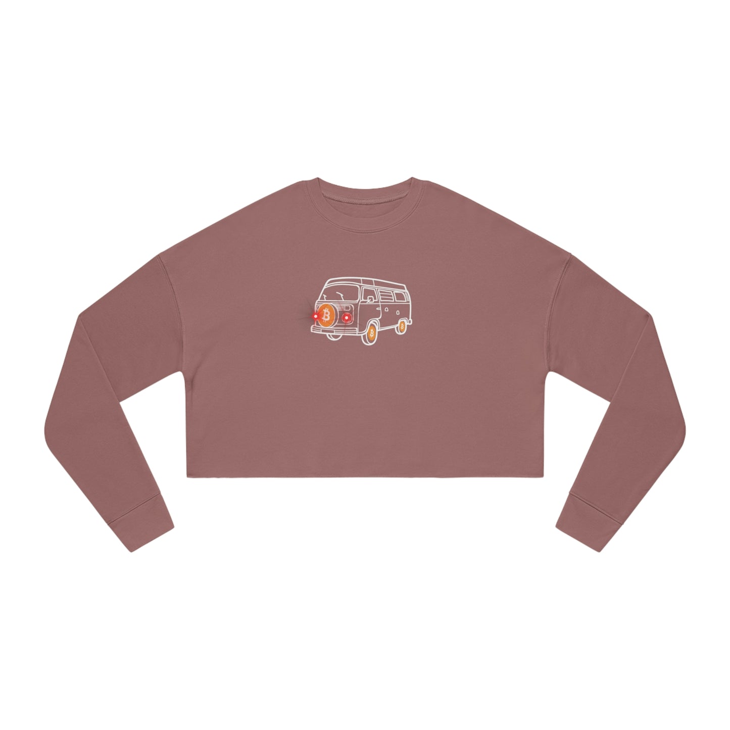 BW Van Women's Cropped Sweatshirt