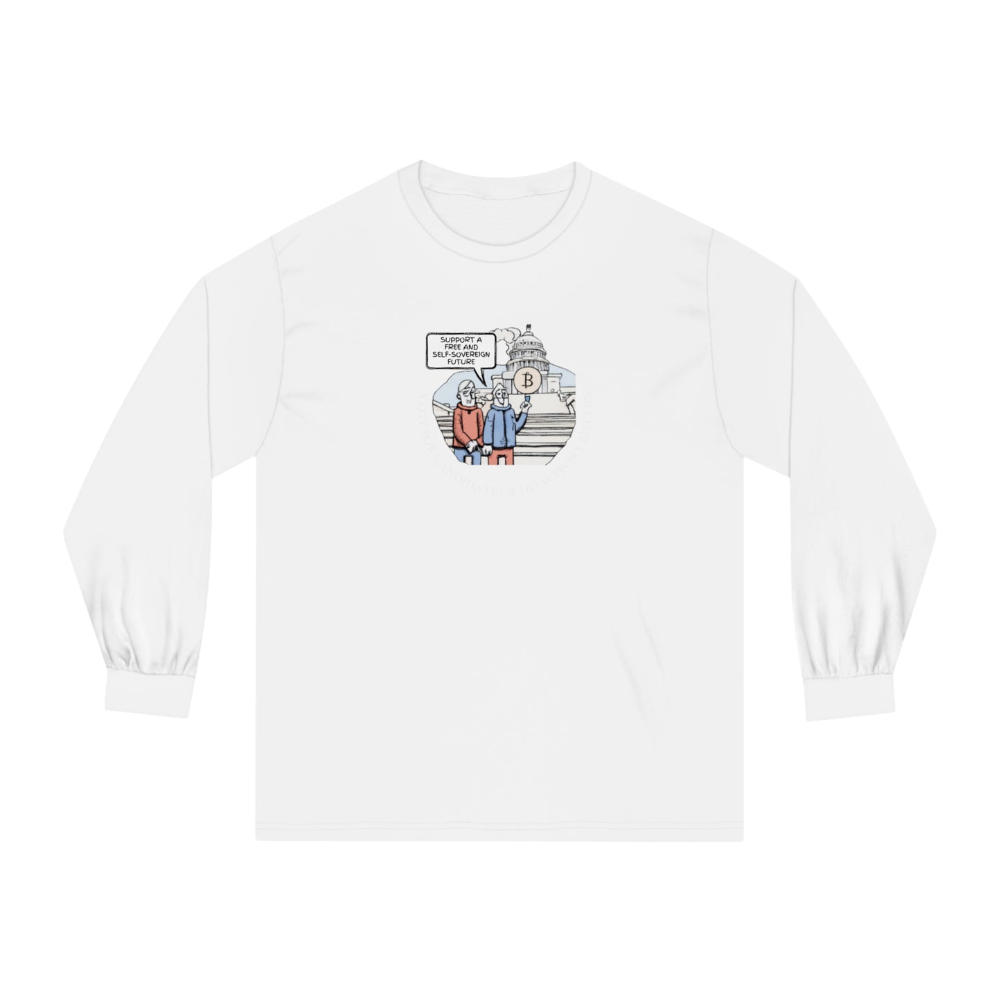 Vote - Candidates Long Sleeve T-Shirt