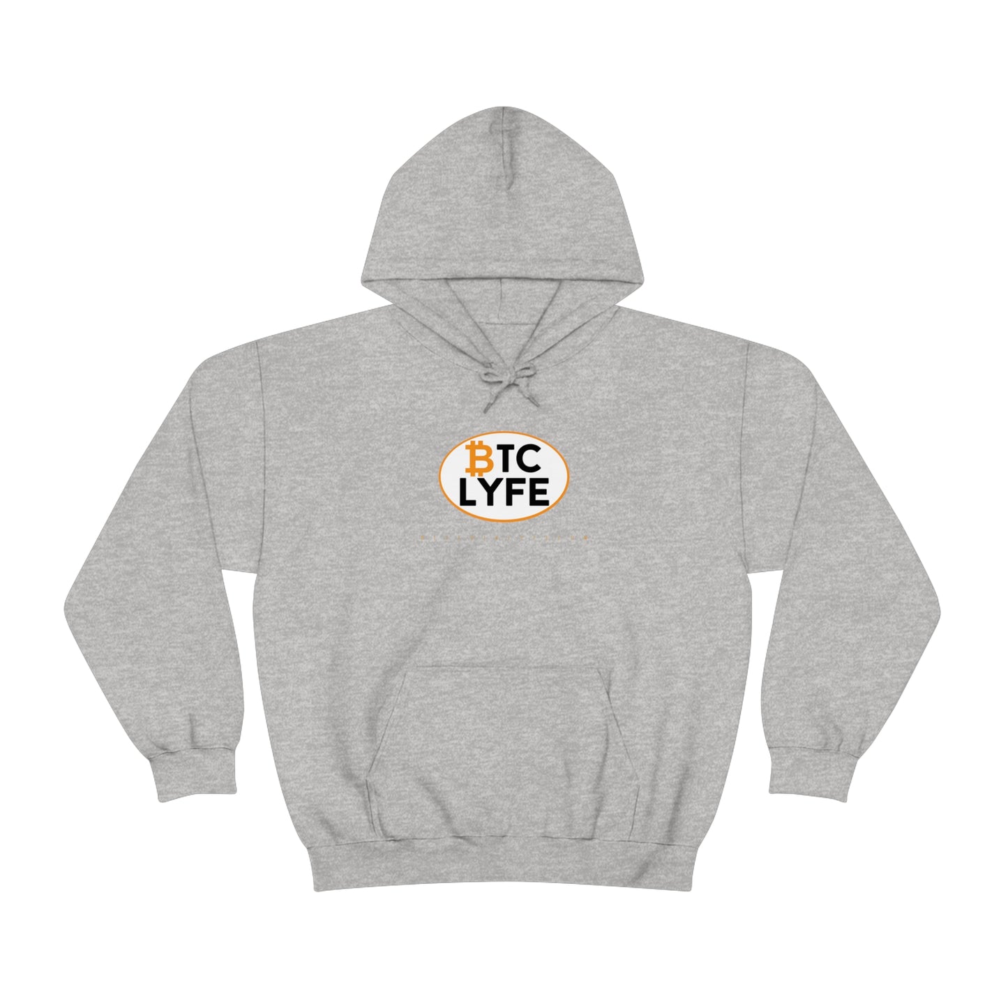 Bitcoin LYFE (Oval) Hoodie