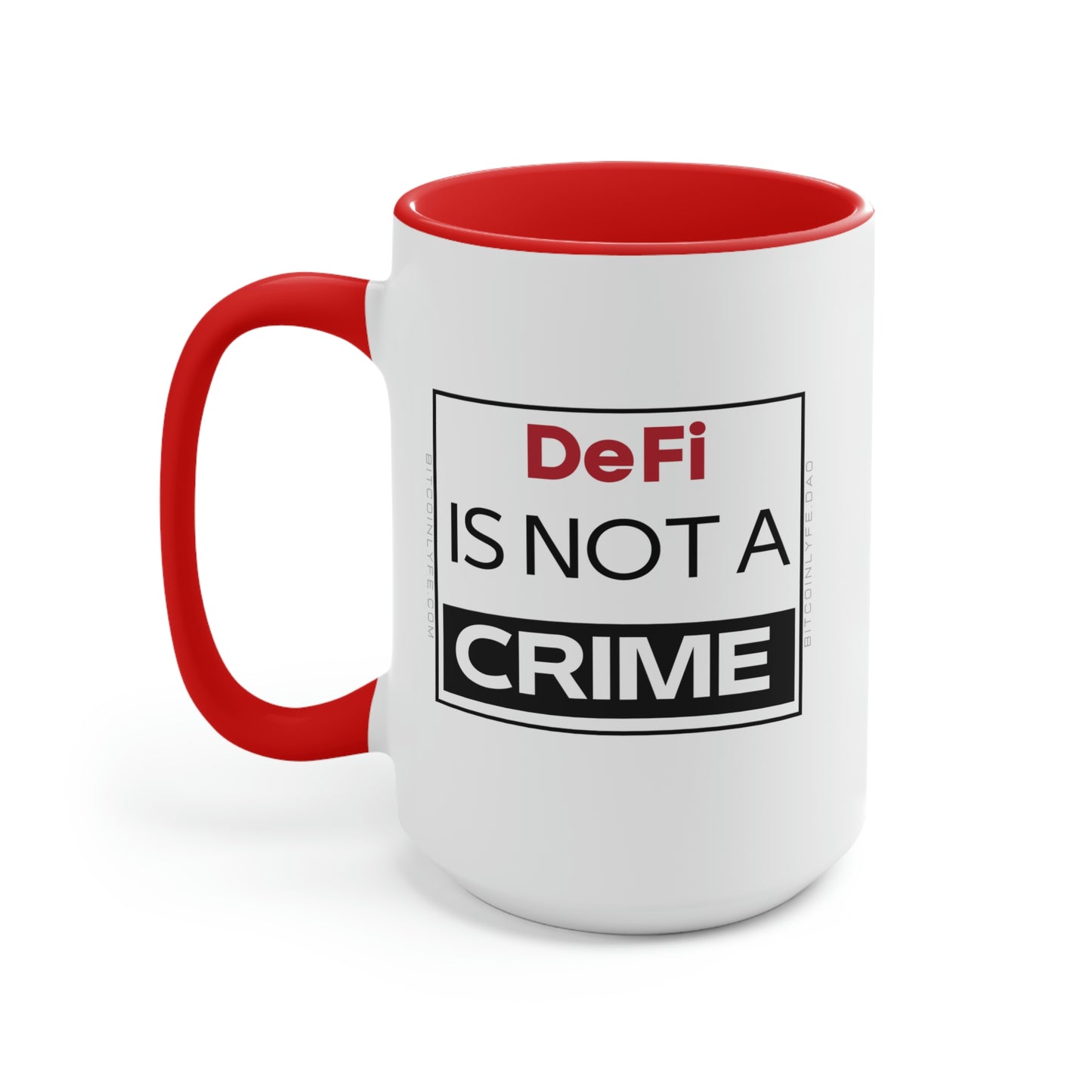 DeFi is Not a Crime Mug, 15oz