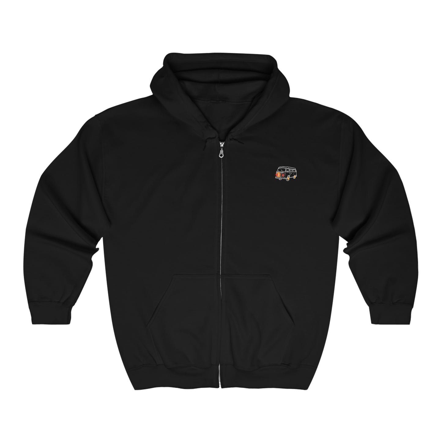BW Van Heavy Blend™ Full Zip Hooded Sweatshirt