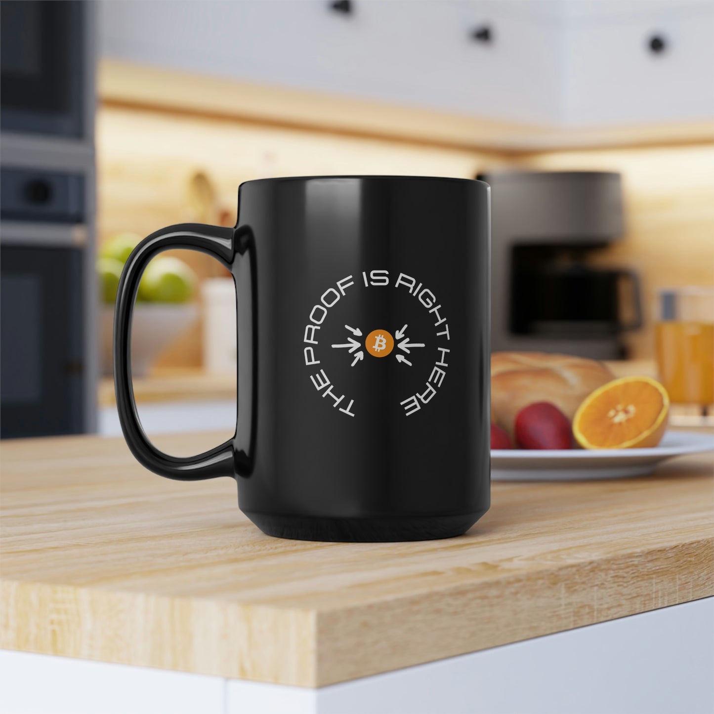 BTC Proof Right Here Mug #5