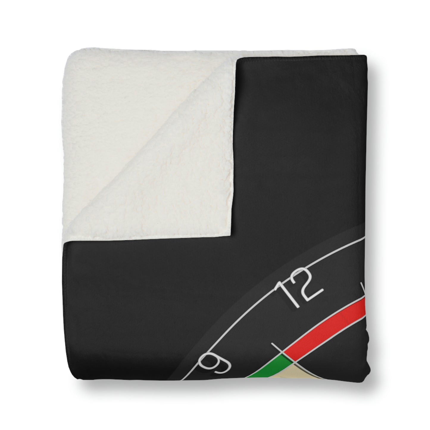 B Marks the Spot Sherpa Blanket