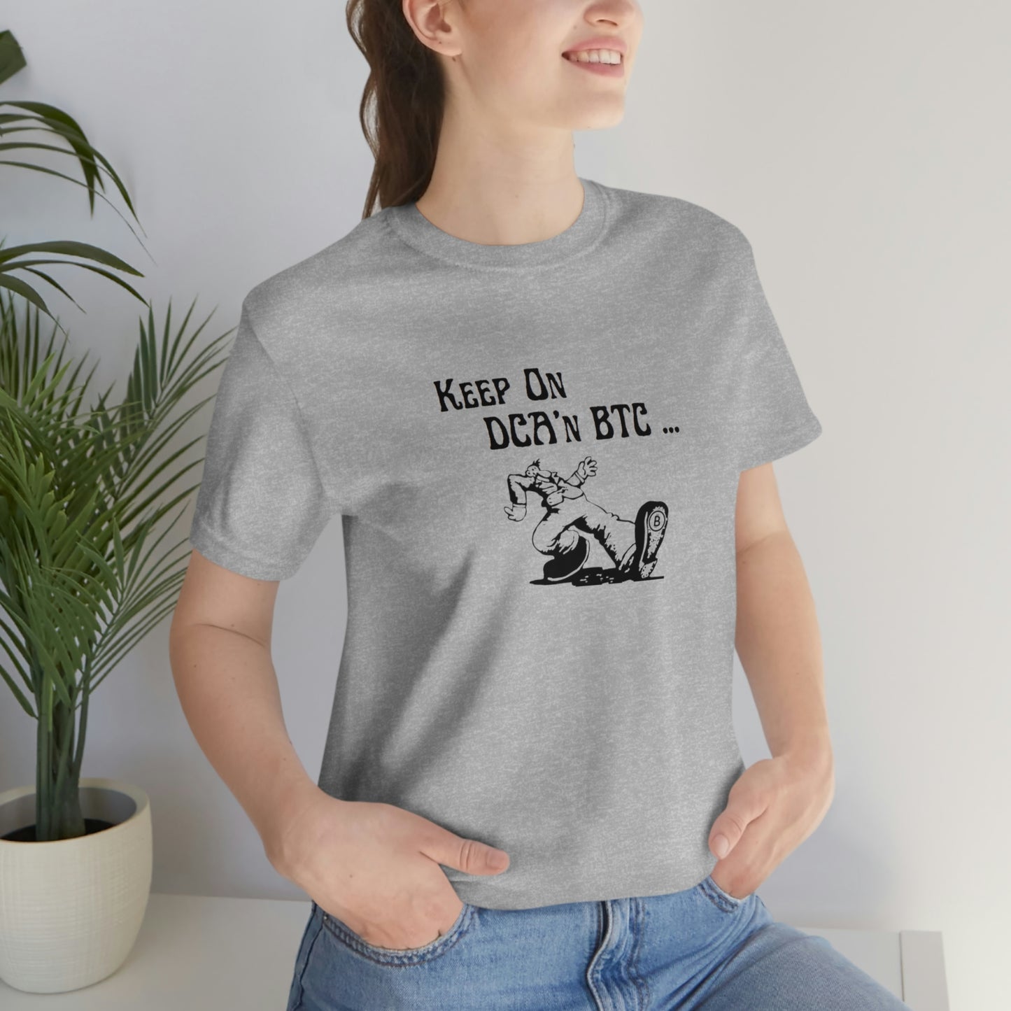 Keep On DCA'n BTC T-Shirt, Light