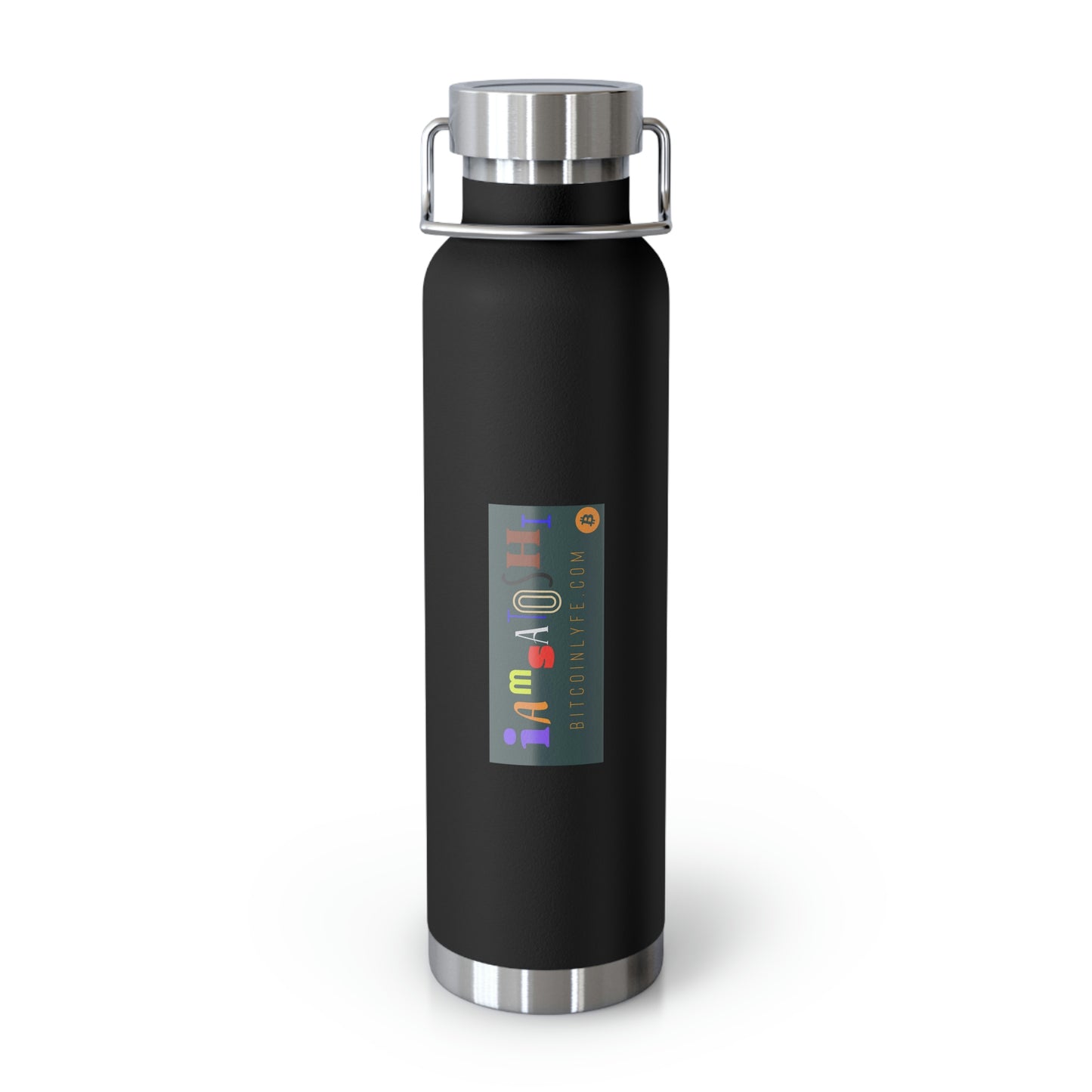 I Am Satoshi 22oz Vacuum Insulated Bottle - Three