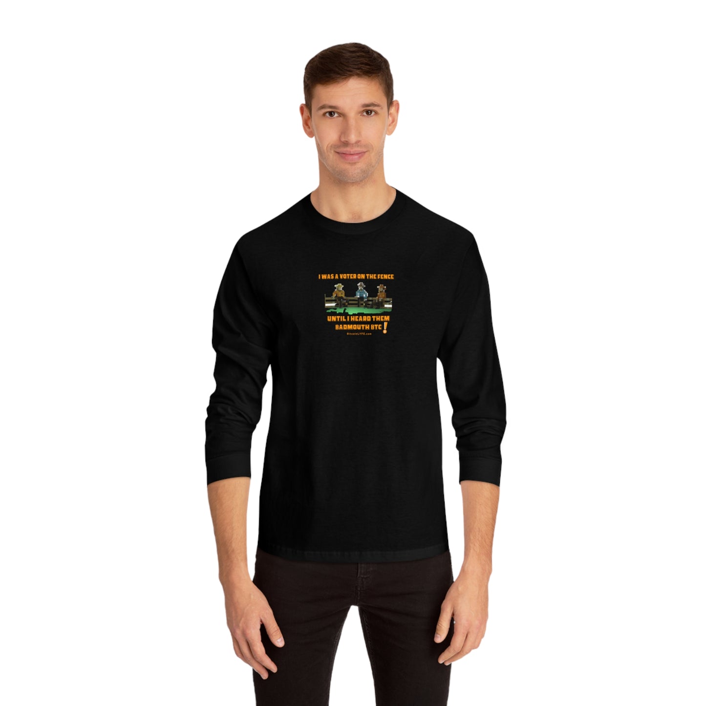 Vote - No Fence Long Sleeve T-Shirt