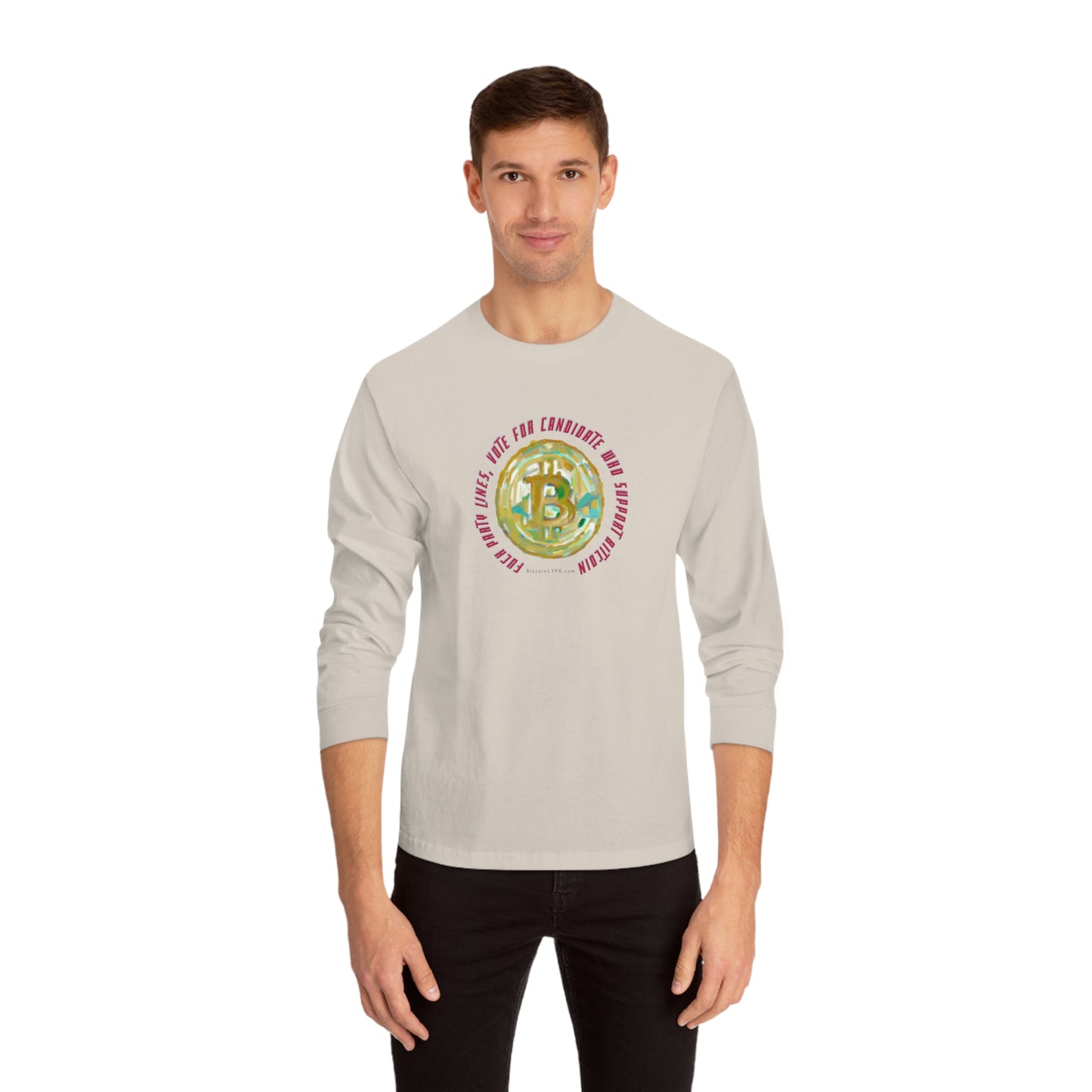 Vote - F*ck Party Lines Long Sleeve T-Shirt