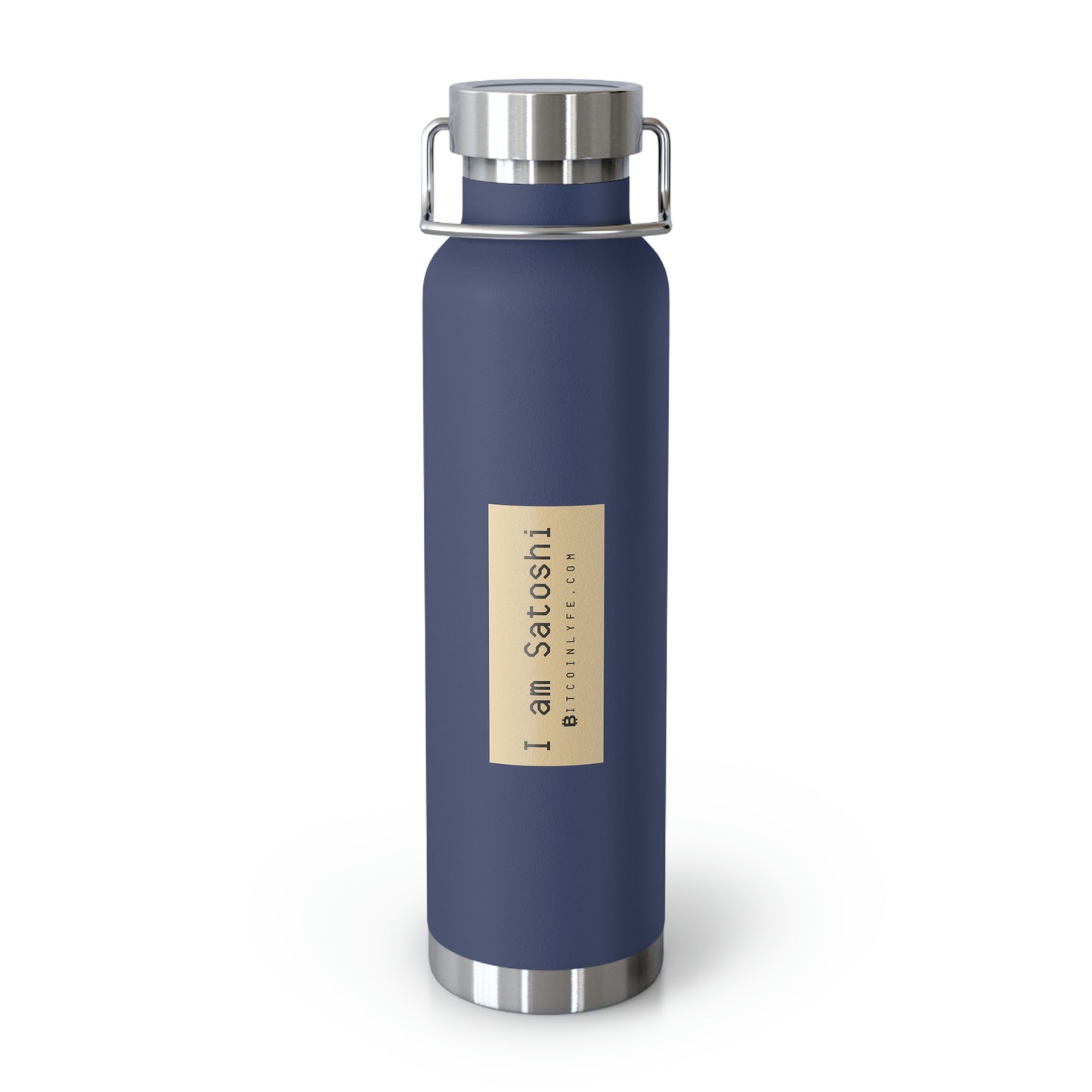 I Am Satoshi 22oz Vacuum Insulated Bottle - Five