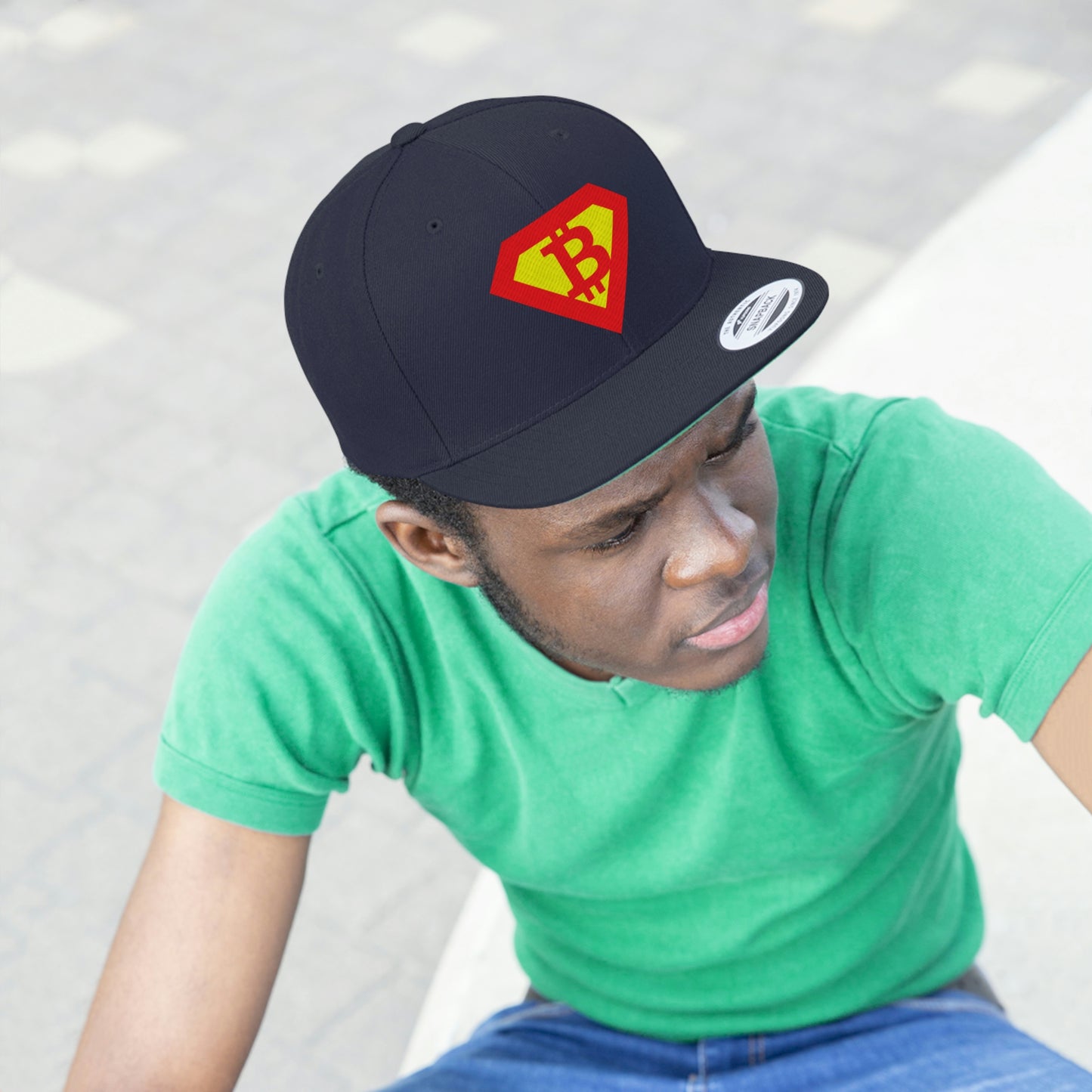 Super B Flat Bill Hat, Four Colors