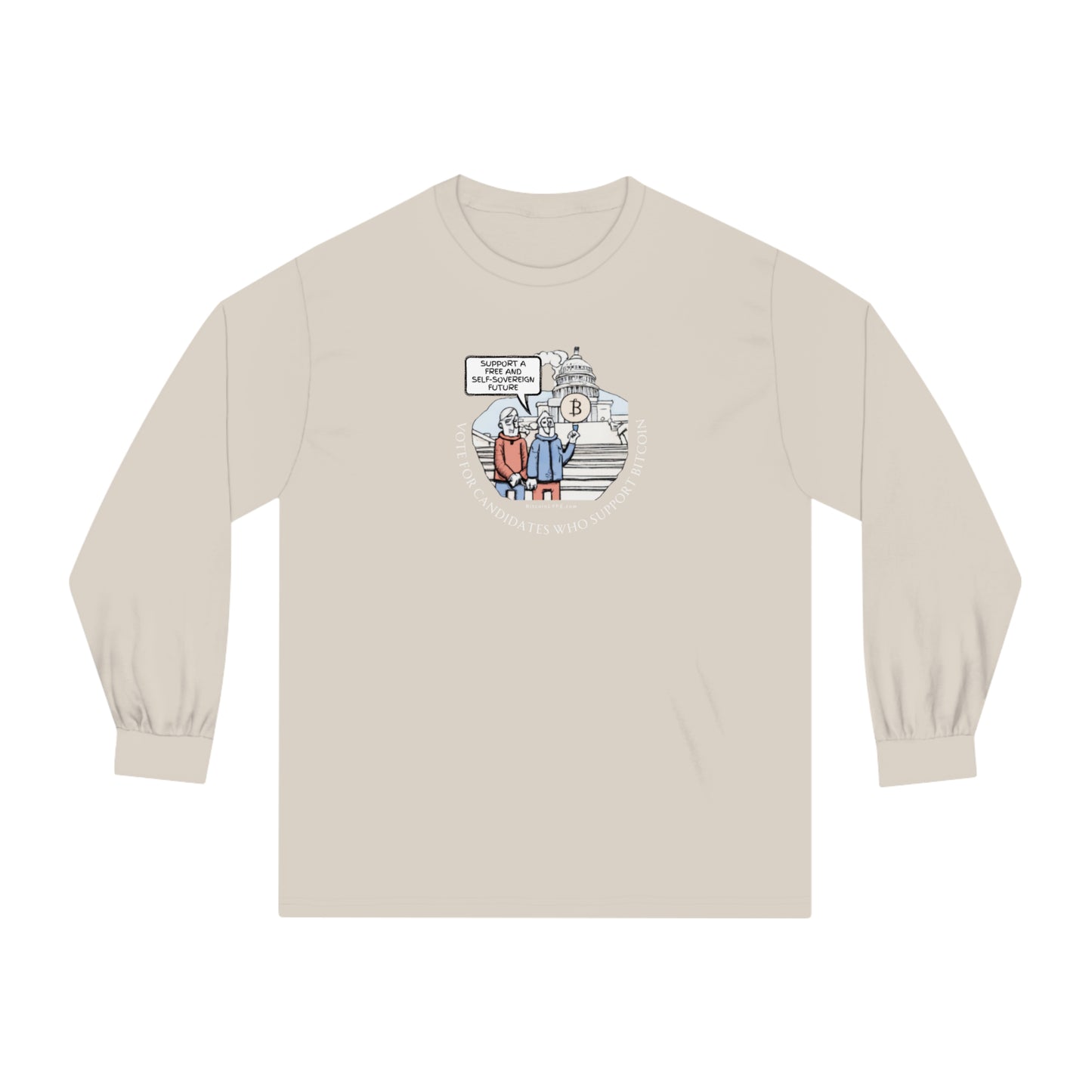 Vote - Candidates Long Sleeve T-Shirt