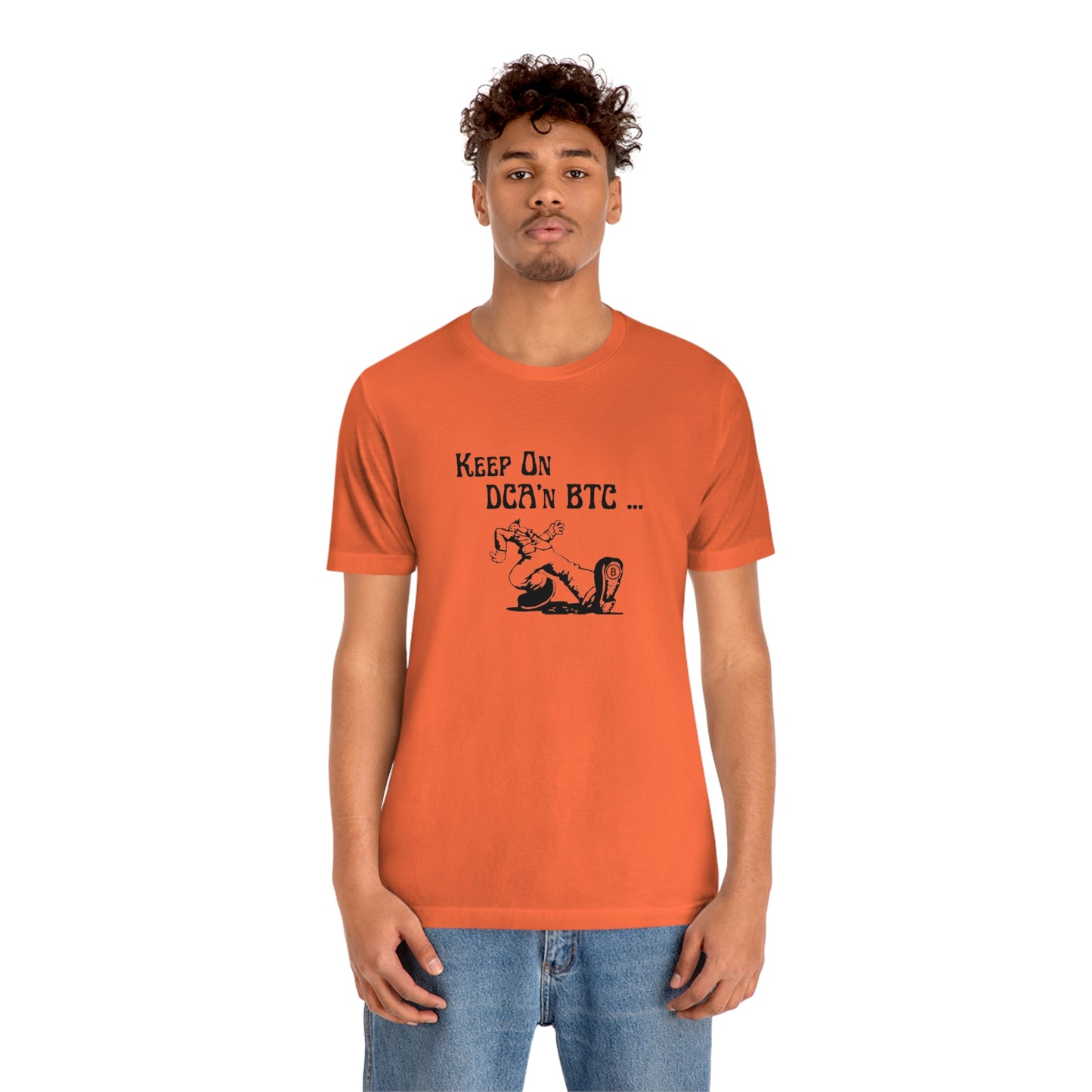 Keep On DCA'n BTC T-Shirt, Light