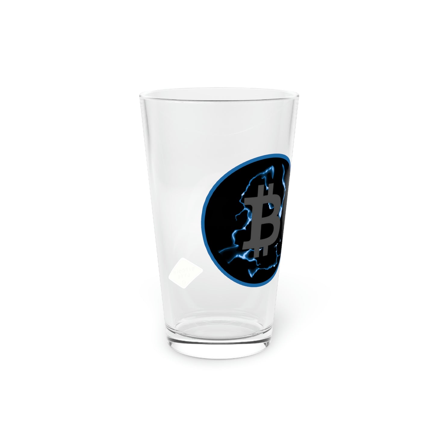 B Charged Pint Glass