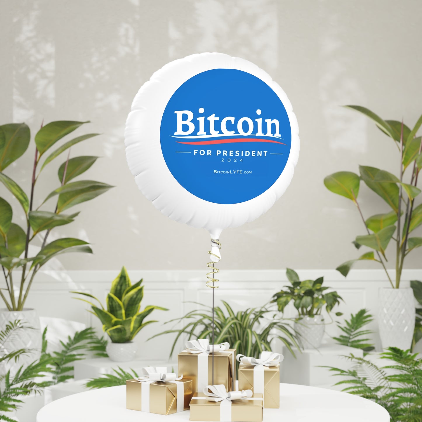 Vote - Bitrnie Mylar Helium Balloon, 22"