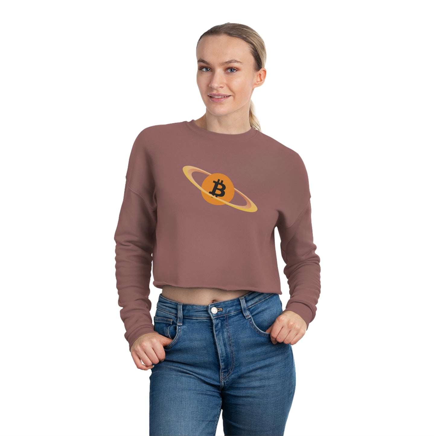Planet B Women's Cropped Sweatshirt