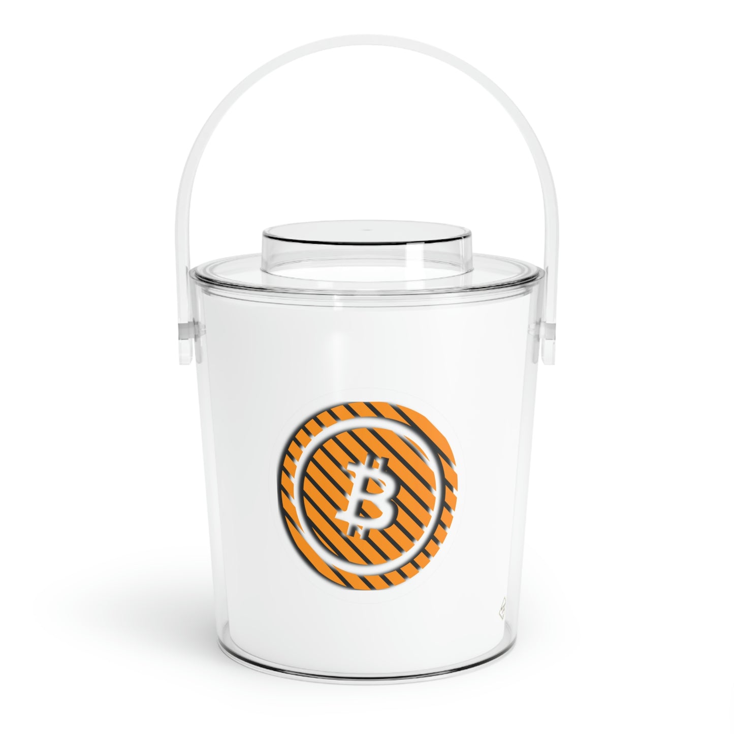 3-B Ice Bucket with Tongs