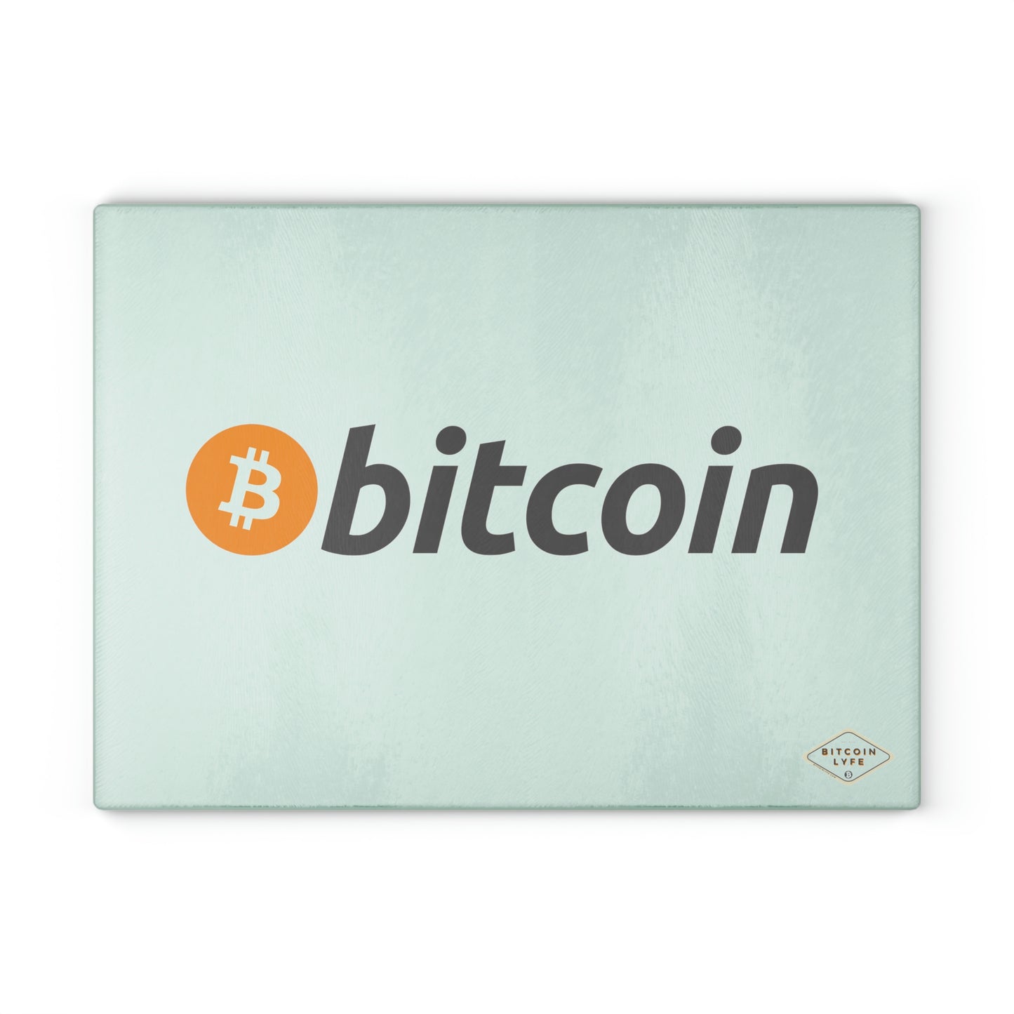 Bitcoin Glass Cutting Board, BTC1