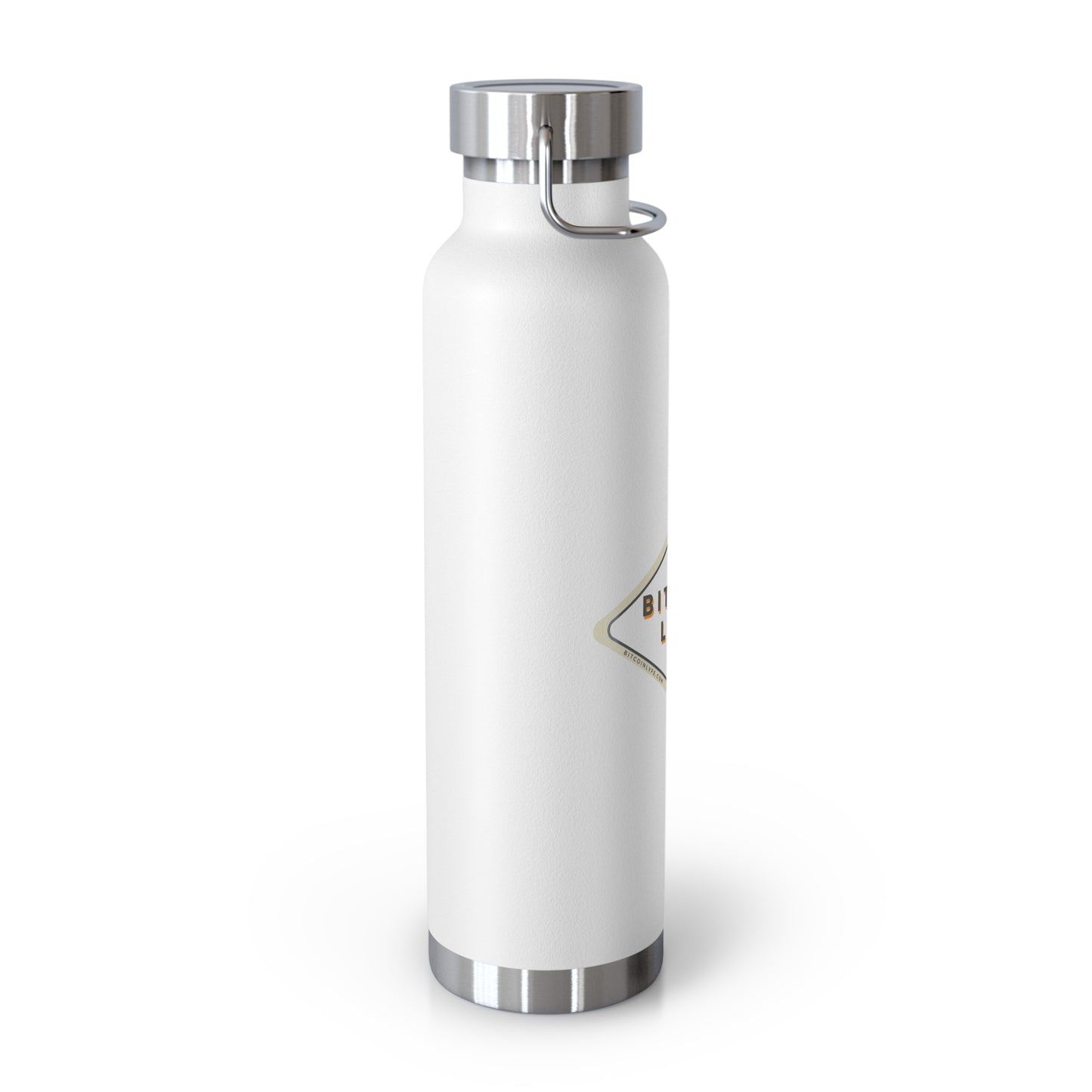 Bitcoin LYFE (Transparent) 22oz Vacuum Insulated Bottle