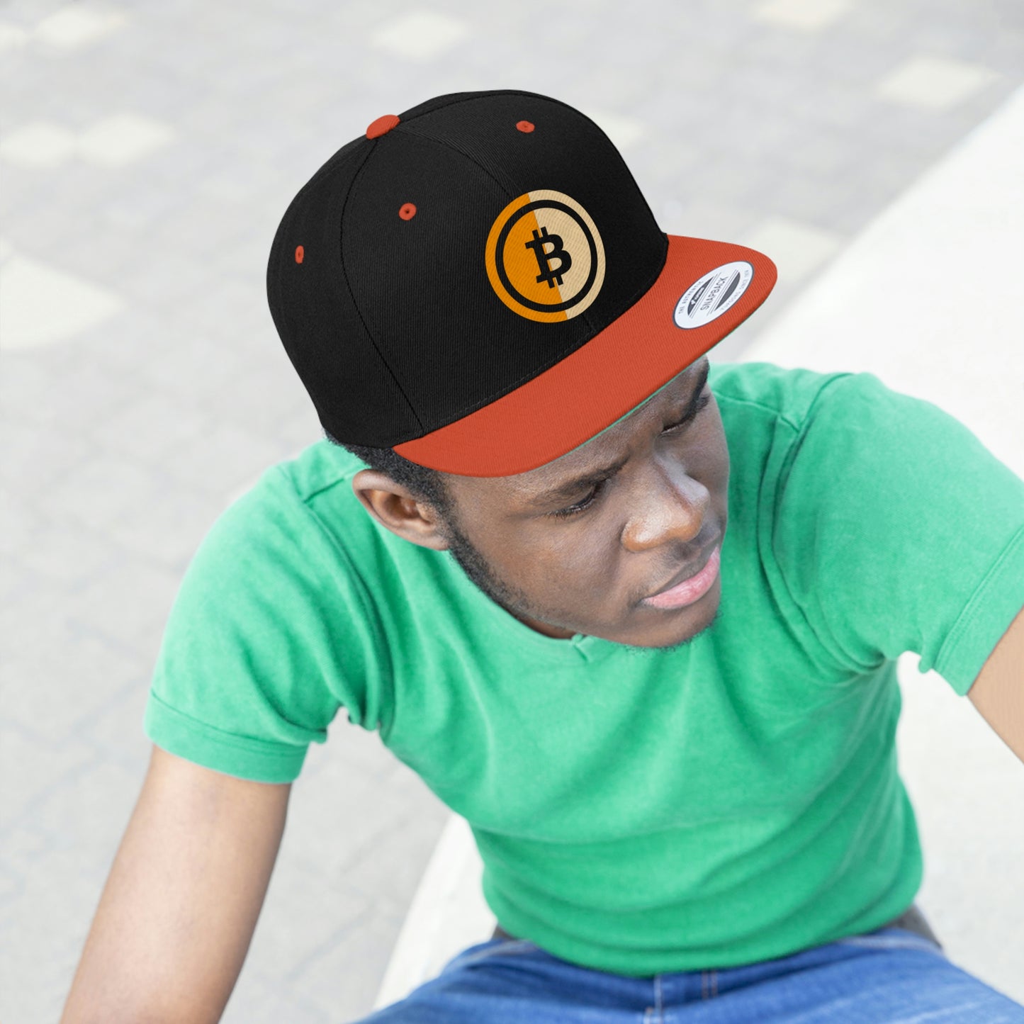 Dual B4 Flat Bill Hat, Four Colors