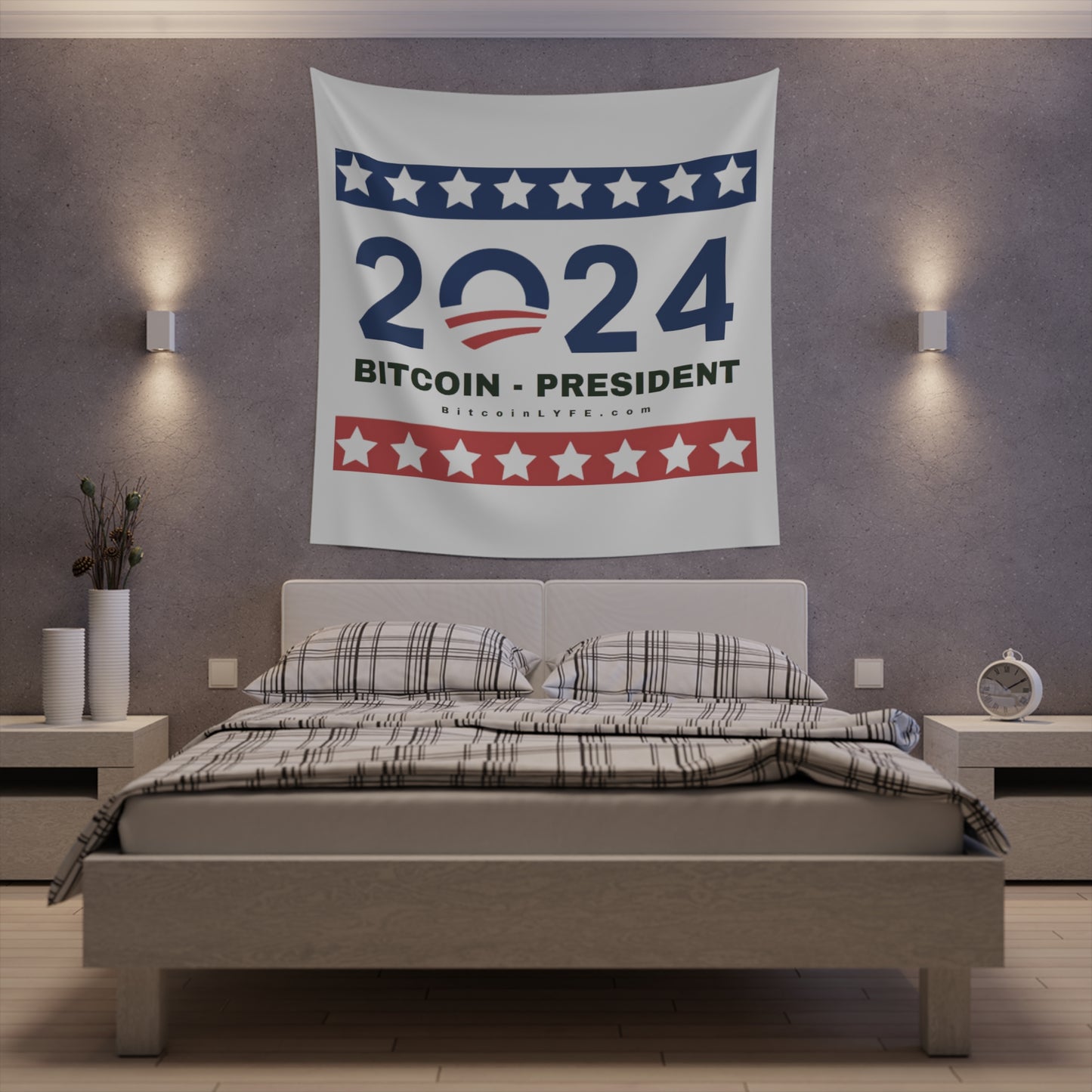 Vote - Biten Printed Wall Tapestry