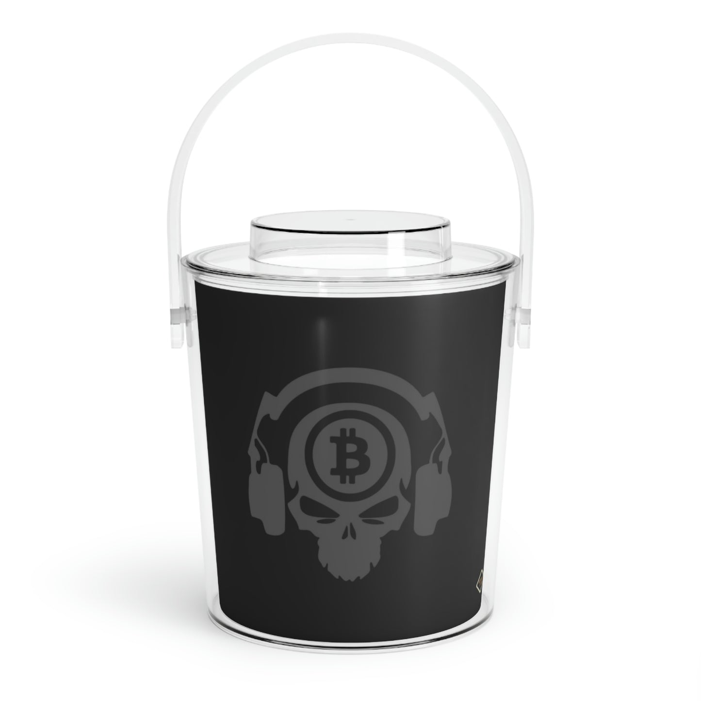 Heavy B Ice Bucket with Tongs