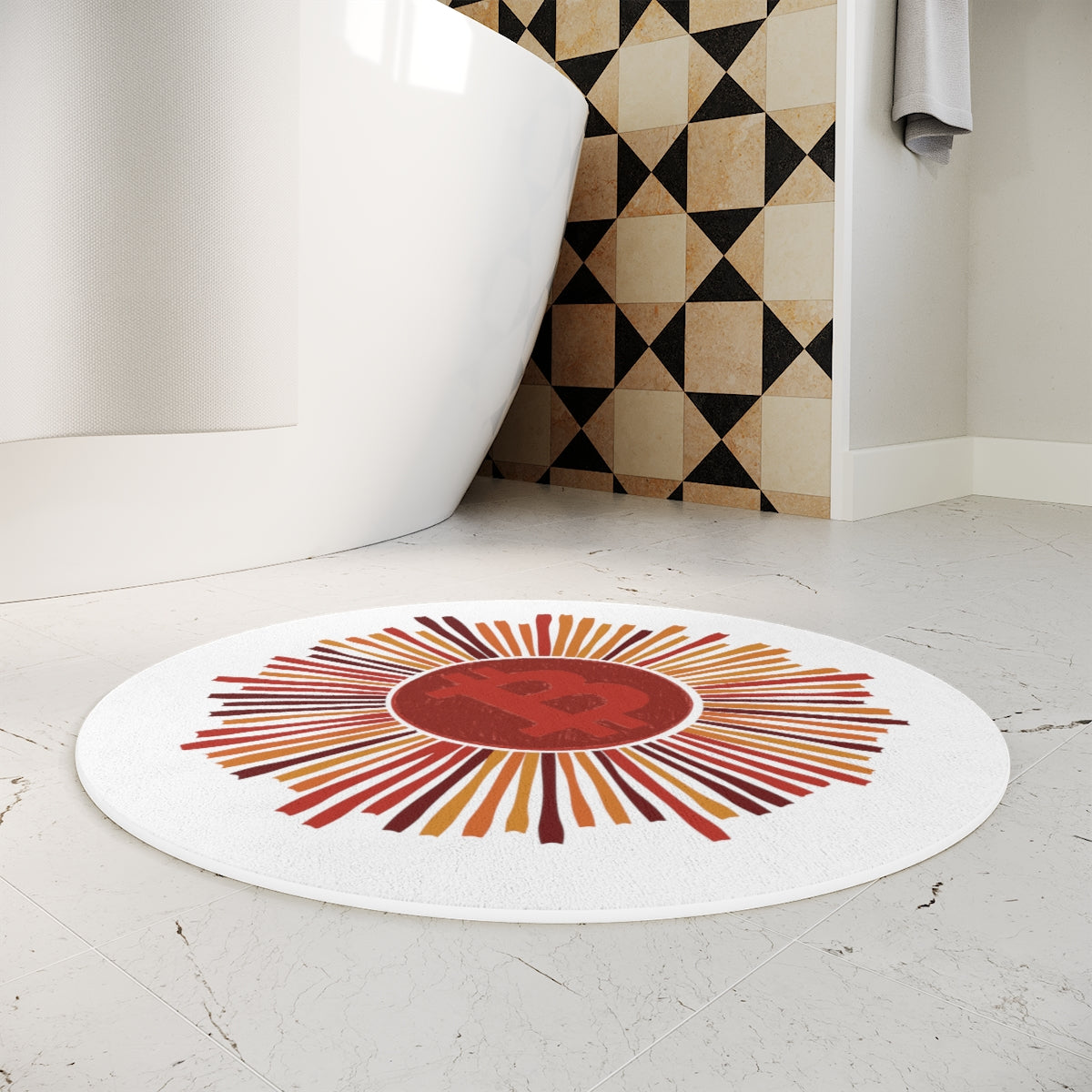 bTCsUN Five Bath Mat