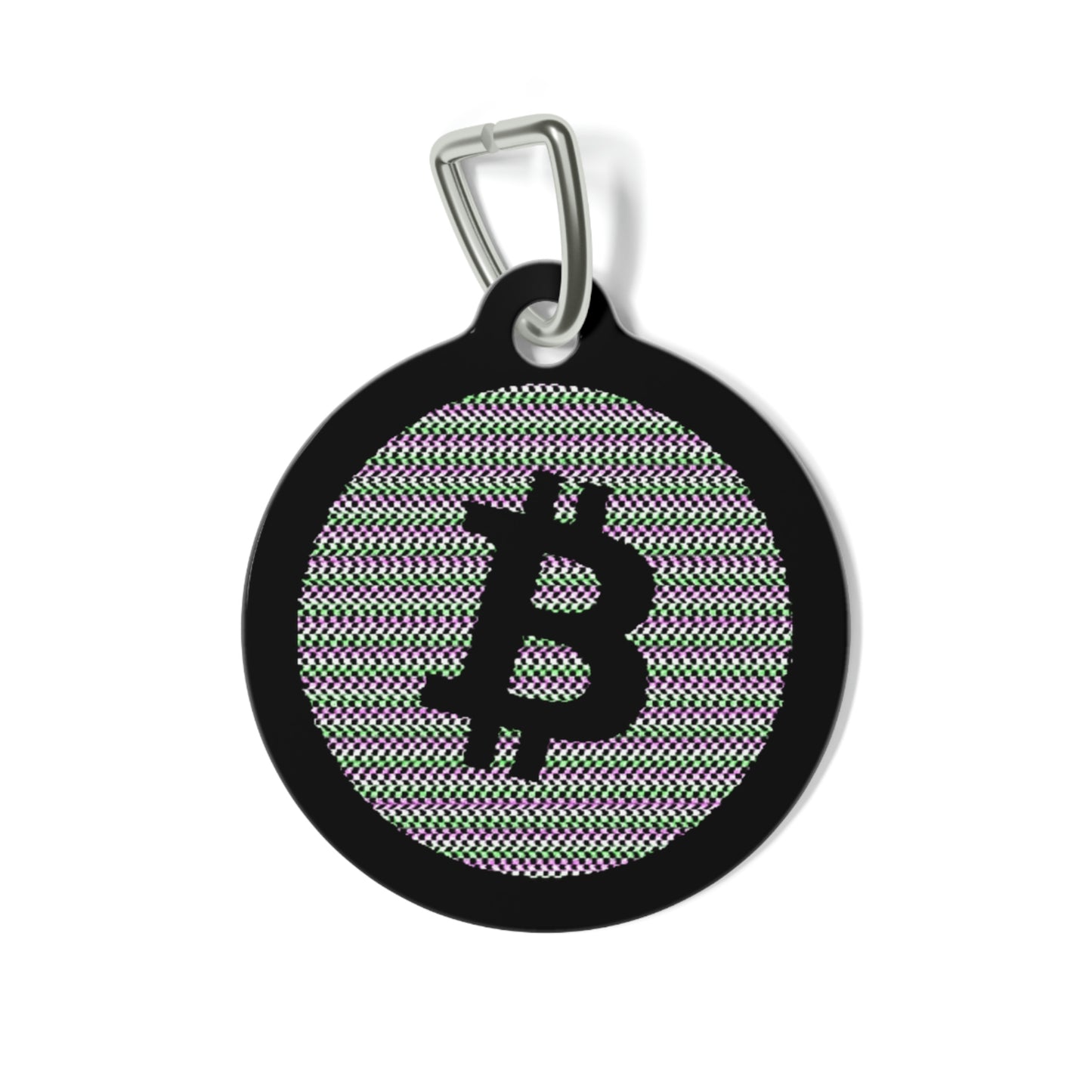 Bitcoin Pet Tag, BTC6