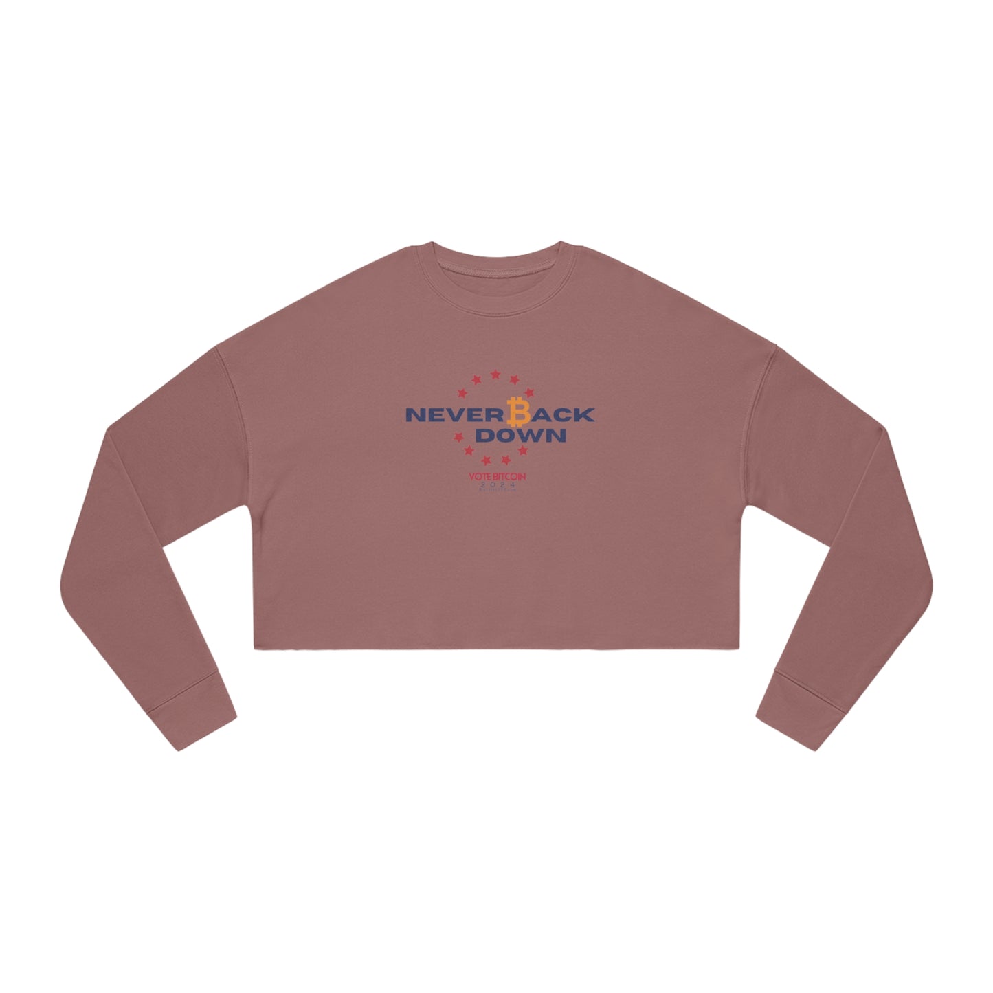 Vote - Bitdesan Women's Cropped Sweatshirt