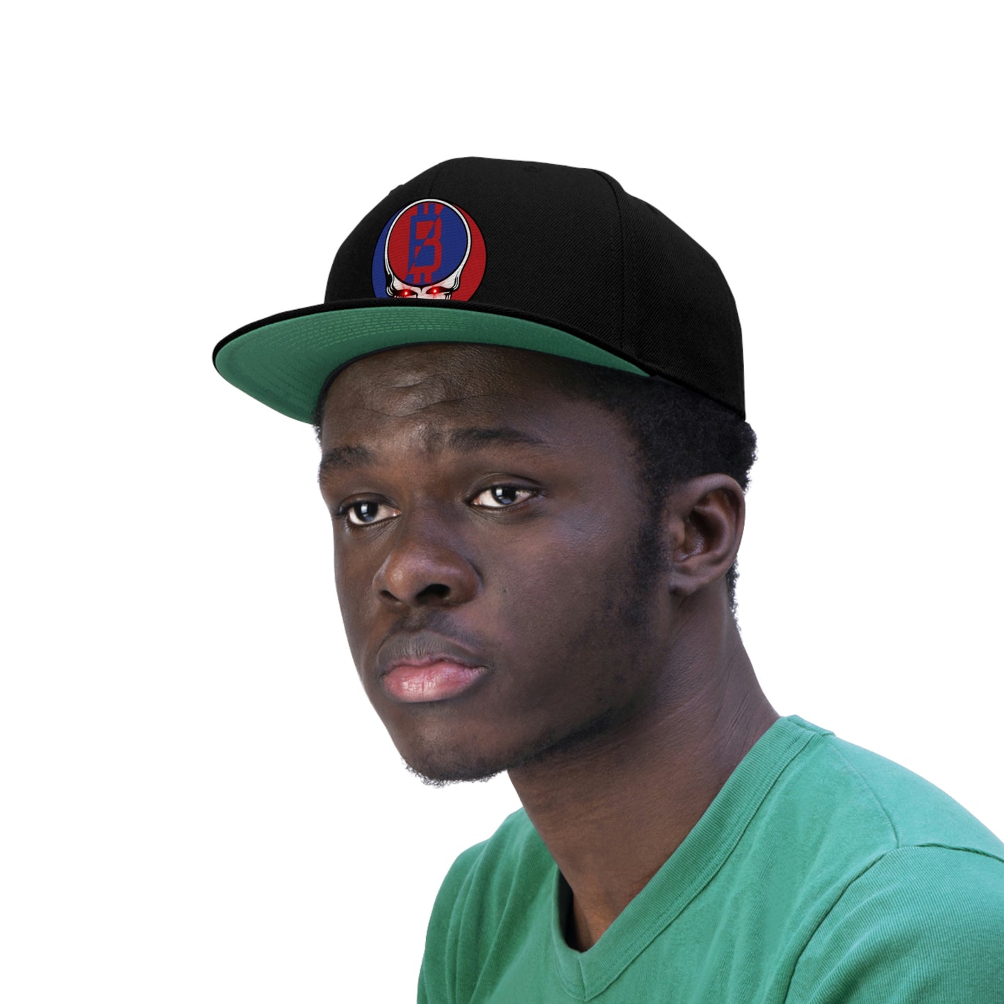 Grateful B Flat Bill Hat, Four Colors