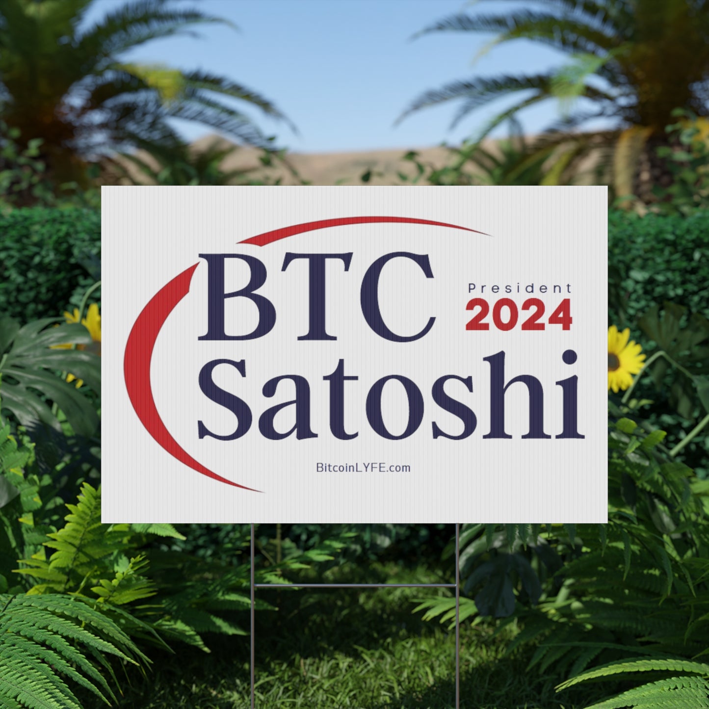 Vote - Bitore Plastic Yard Sign