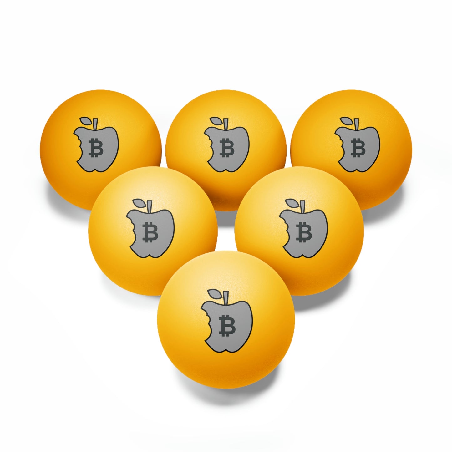 The B Apple Ping Pong Balls