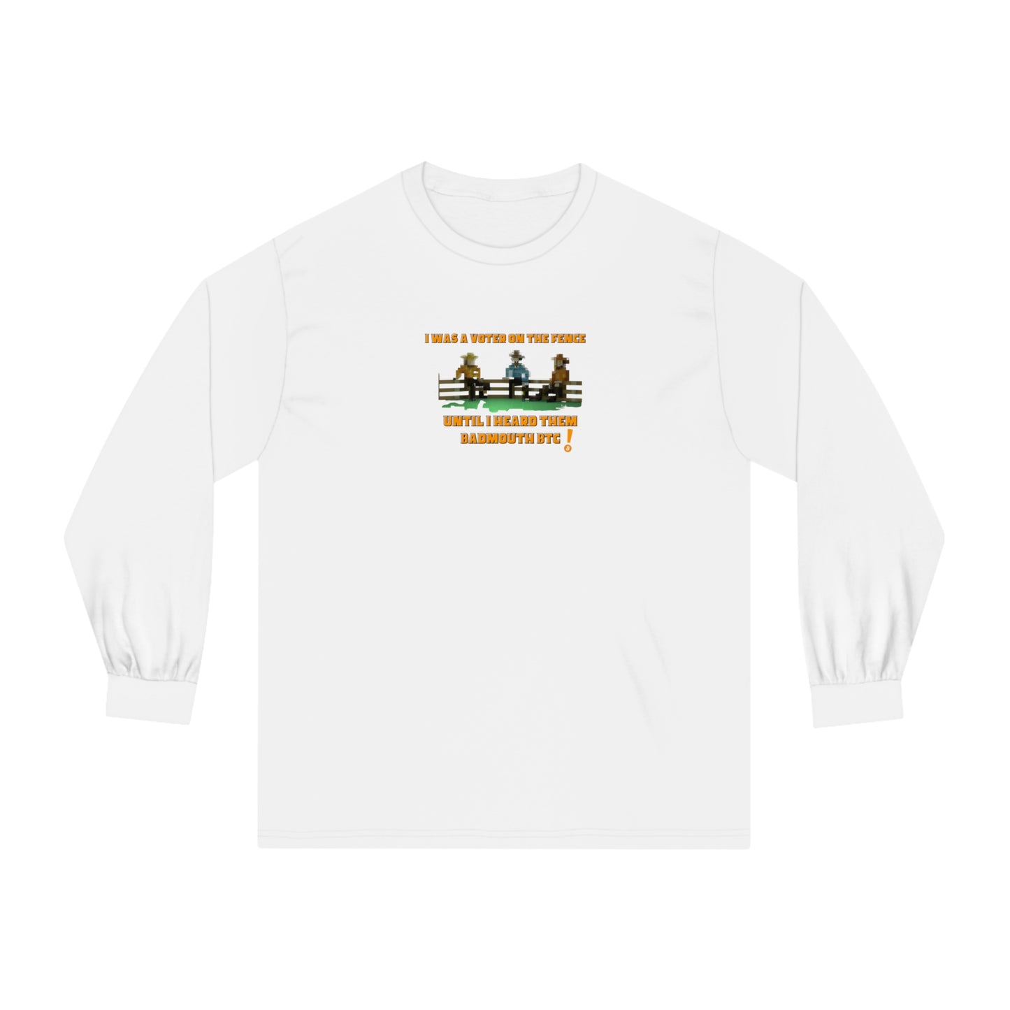 Vote - No Fence Long Sleeve T-Shirt