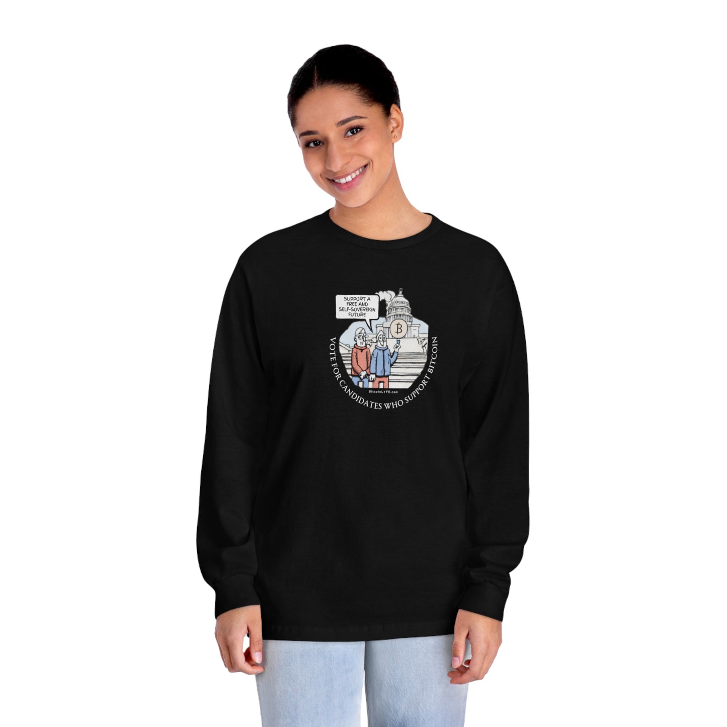 Vote - Candidates Long Sleeve T-Shirt