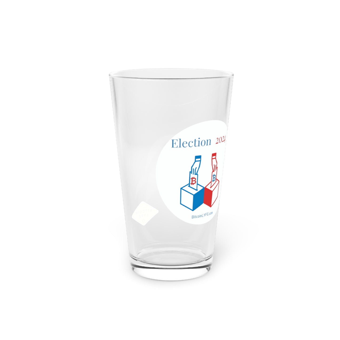 Bit-Election Pint Glass