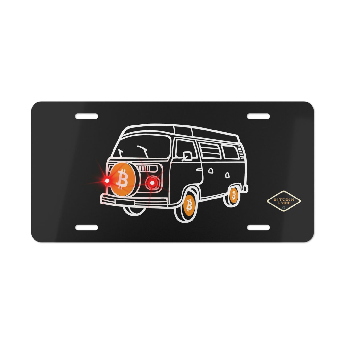 BW Van Vanity Plate