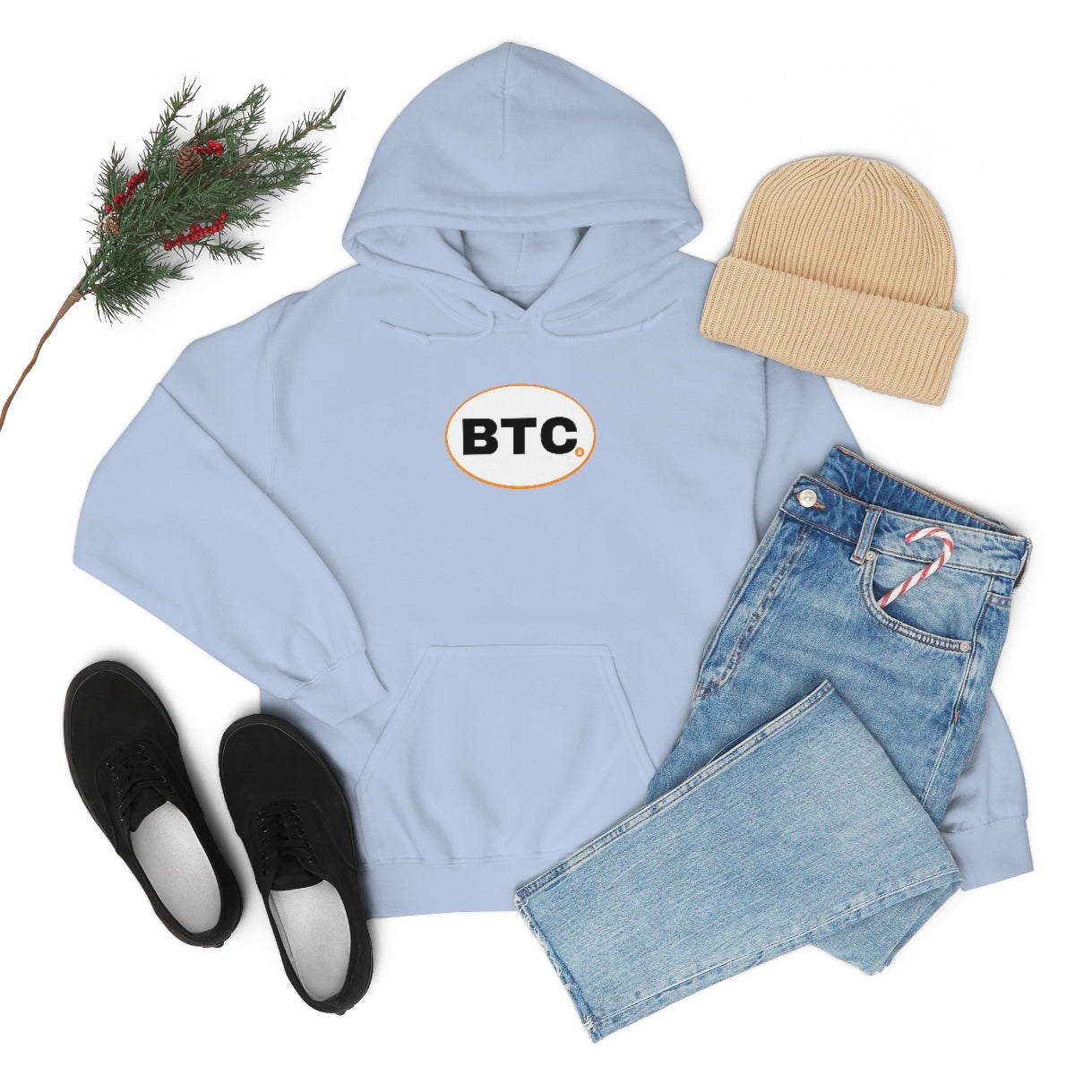 Bitcoin Oval #3 Hoodie