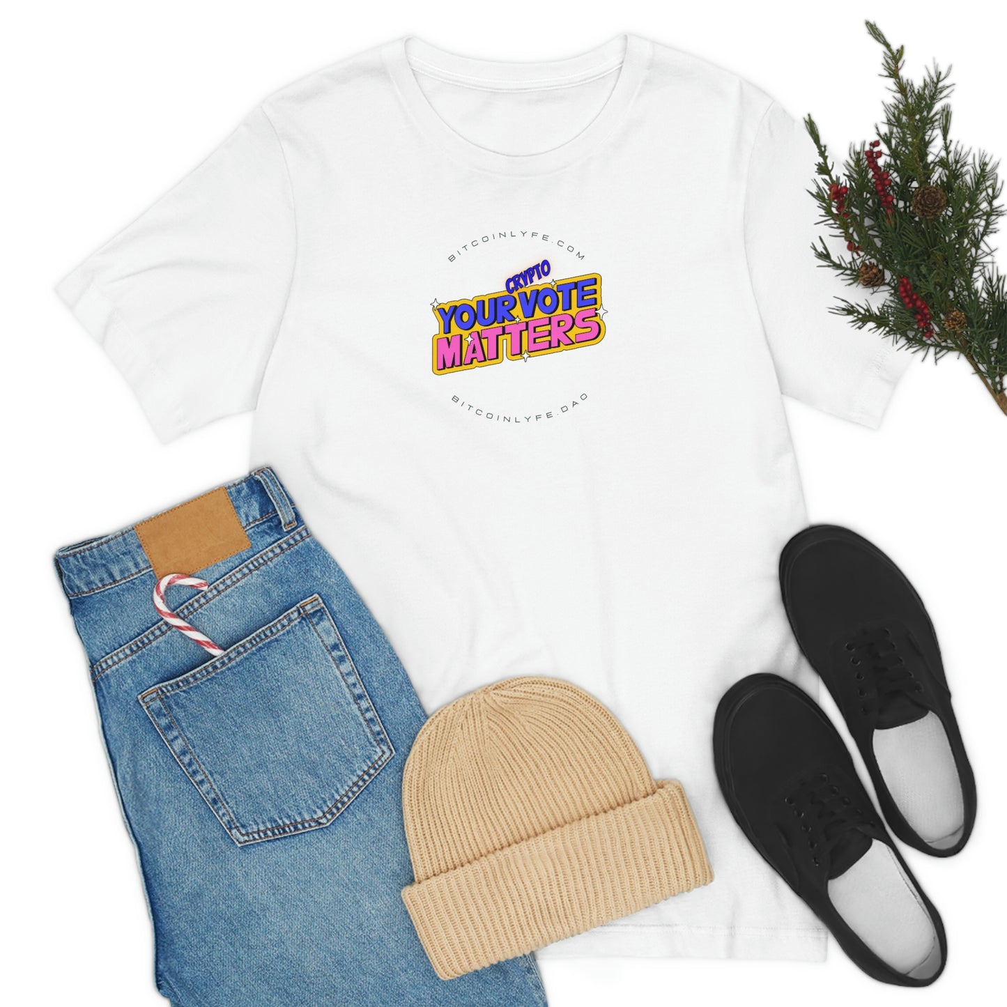 Your Crypto Vote Matters Short Sleeve Tee