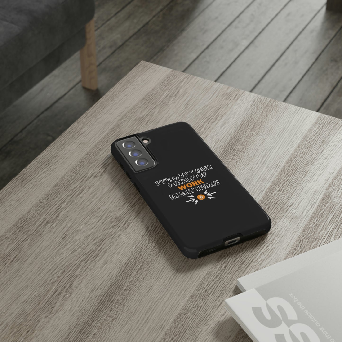 Tough Phone Case - BTC Proof Right Here #1