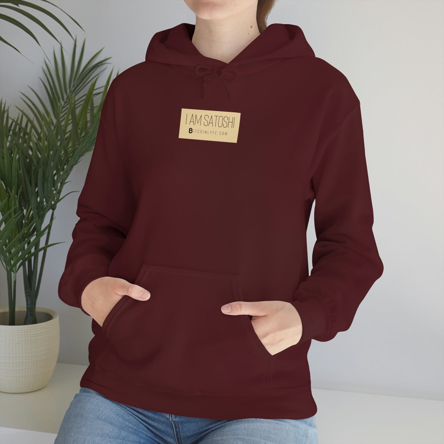I am Satoshi Hooded Sweatshirt - Four