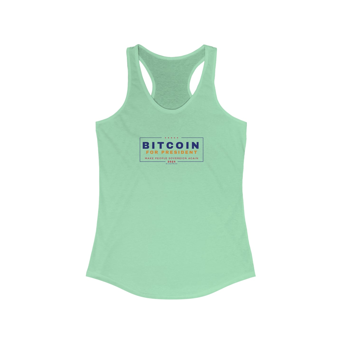 Vote - Bit...Sovereignty Racerback Tank