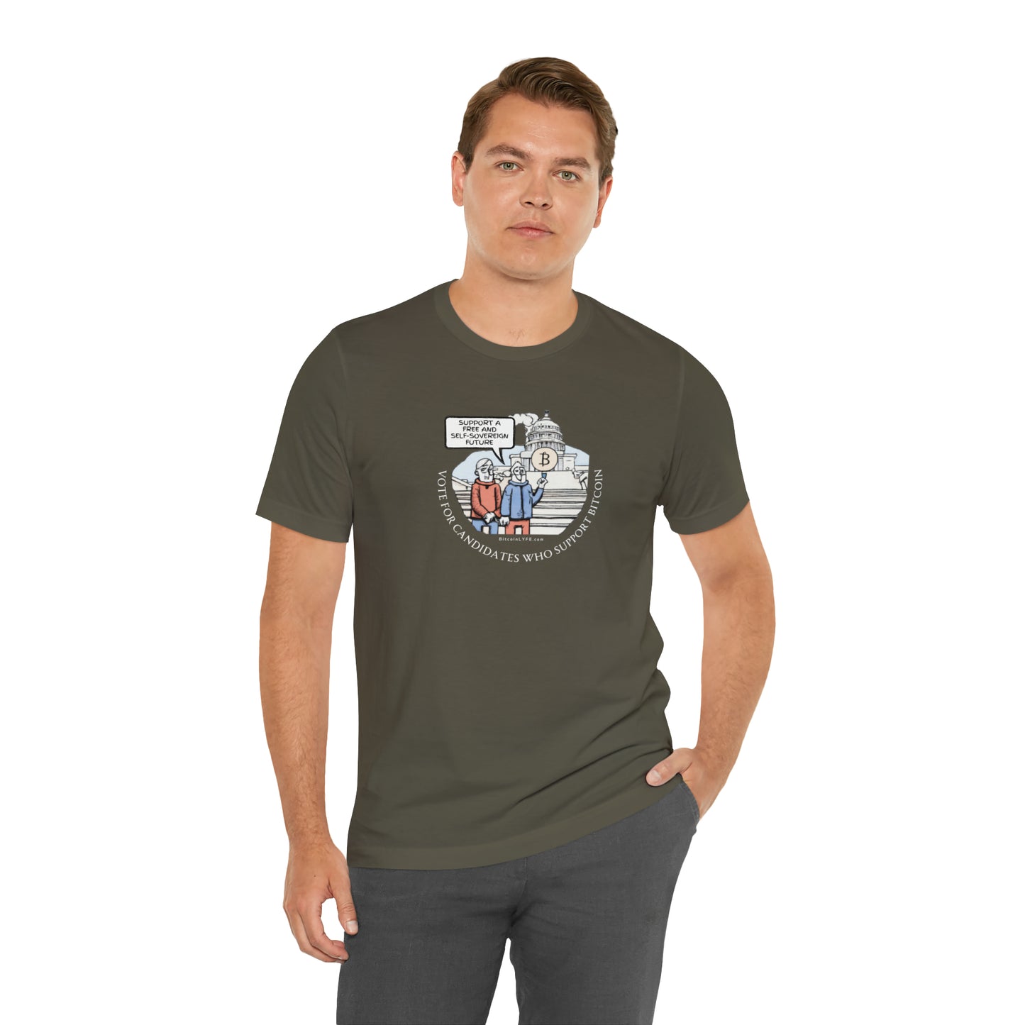 Vote - Candidates Short Sleeve T-Shirt
