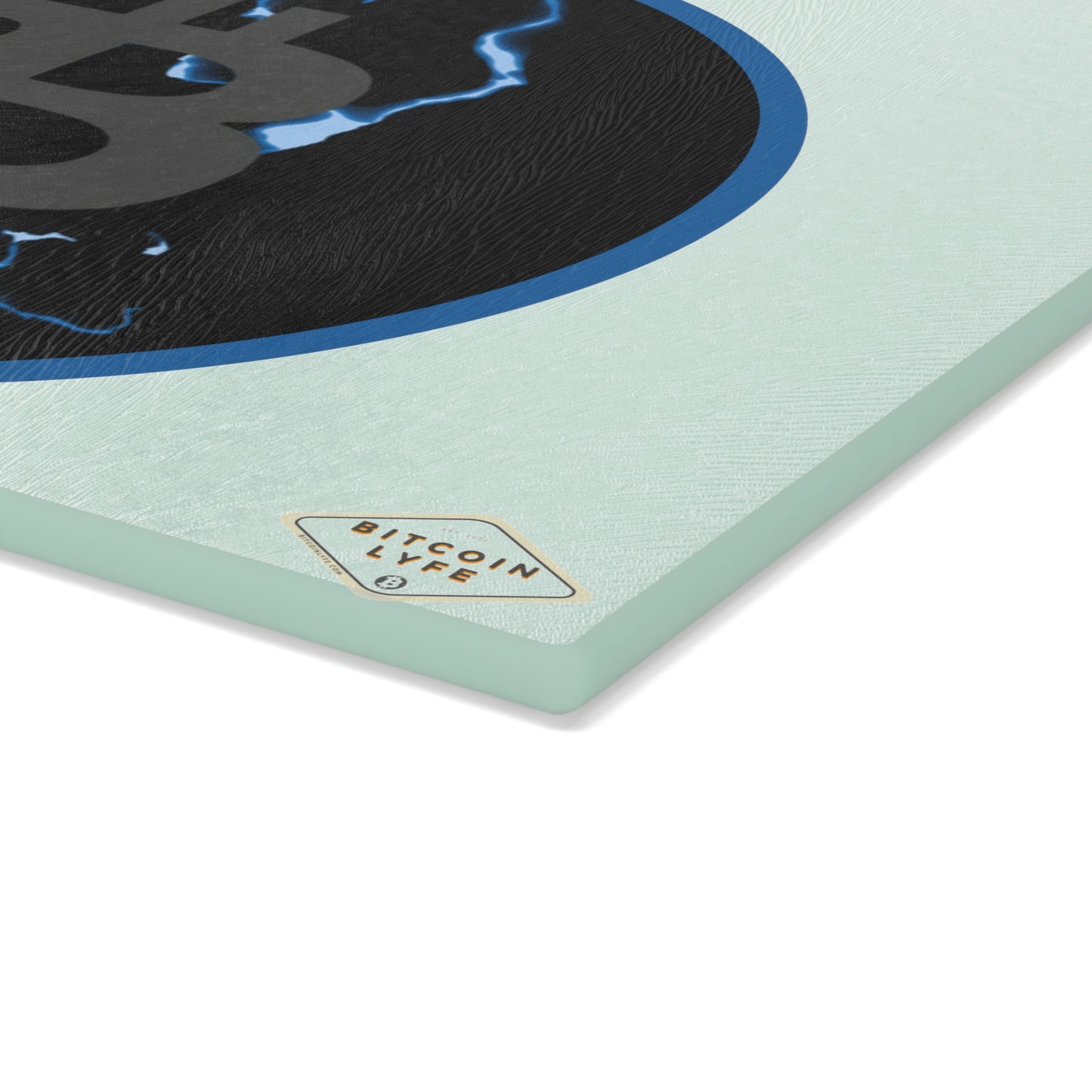 B Charged Glass Cutting Board