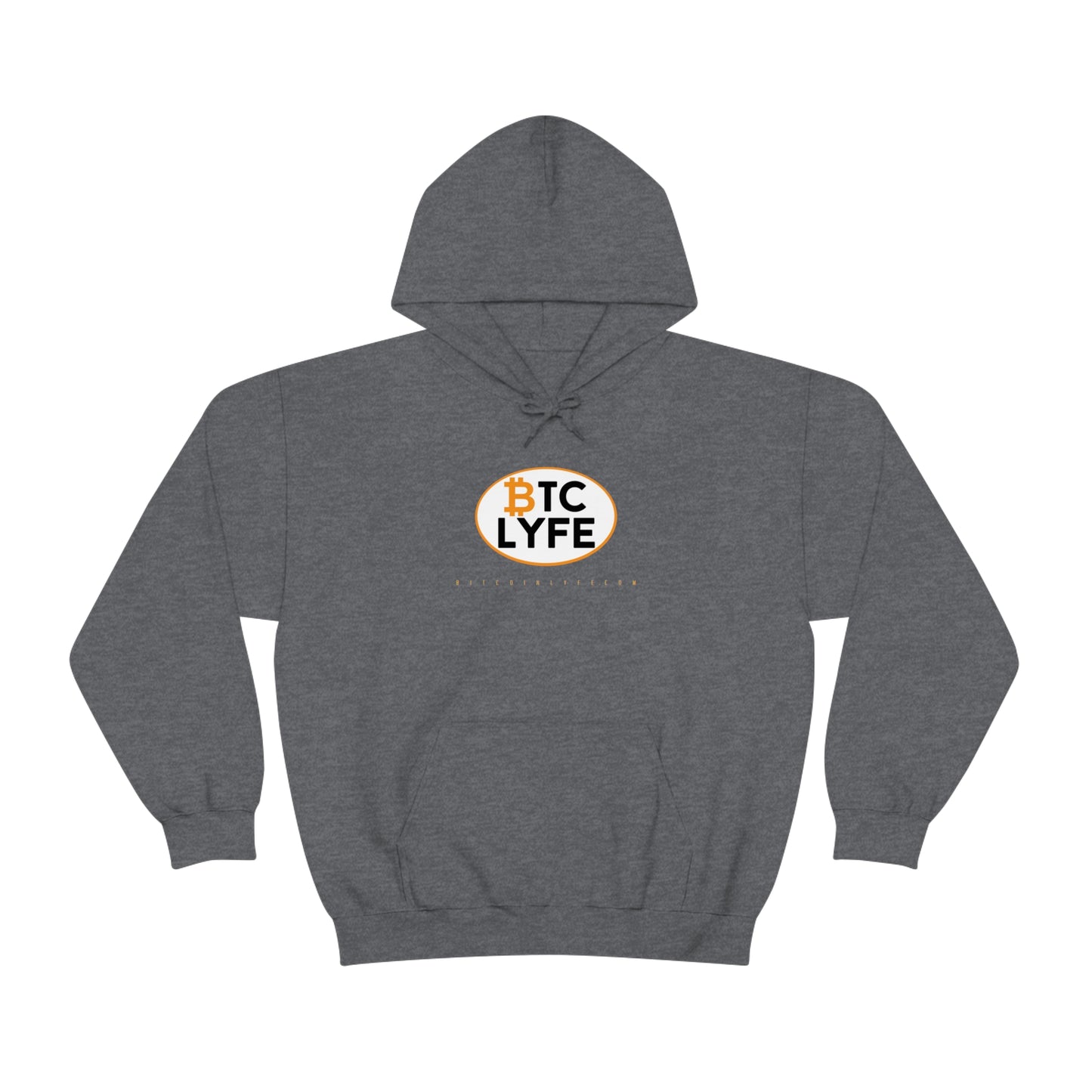 Bitcoin LYFE (Oval) Hoodie