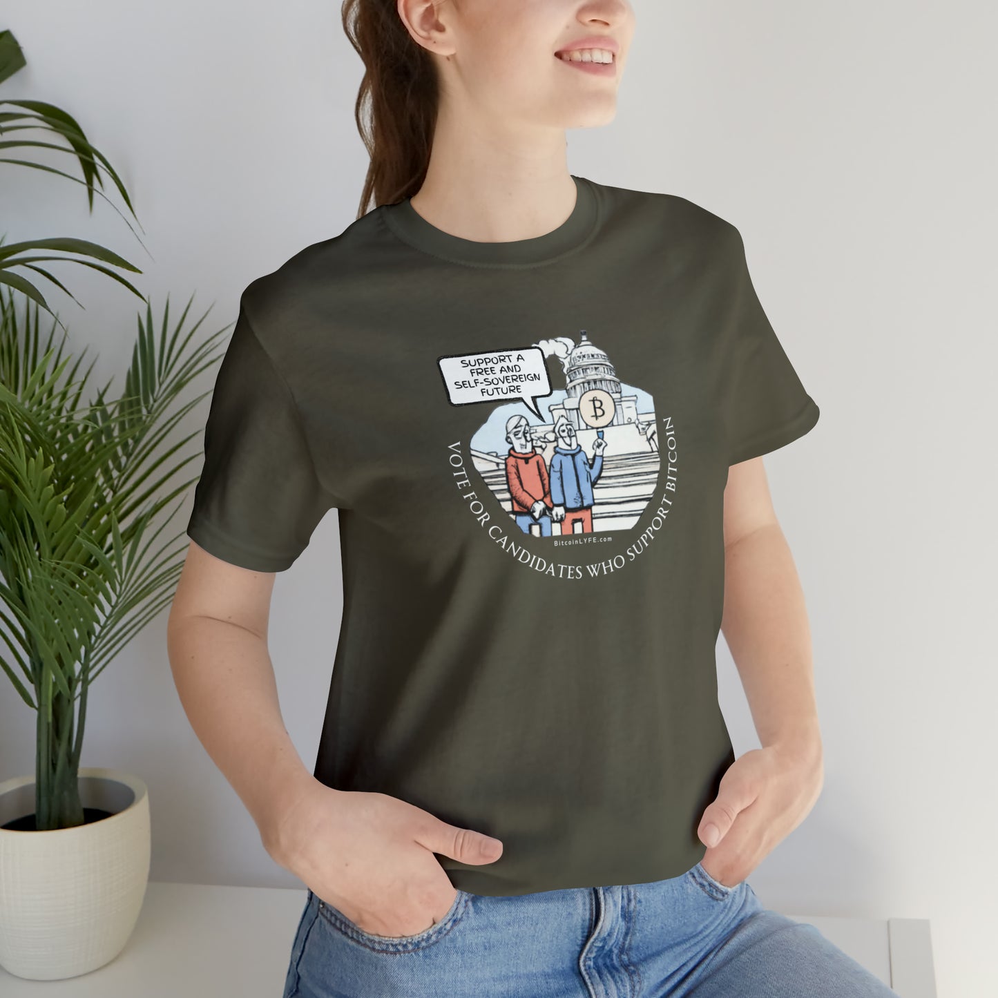 Vote - Candidates Short Sleeve T-Shirt