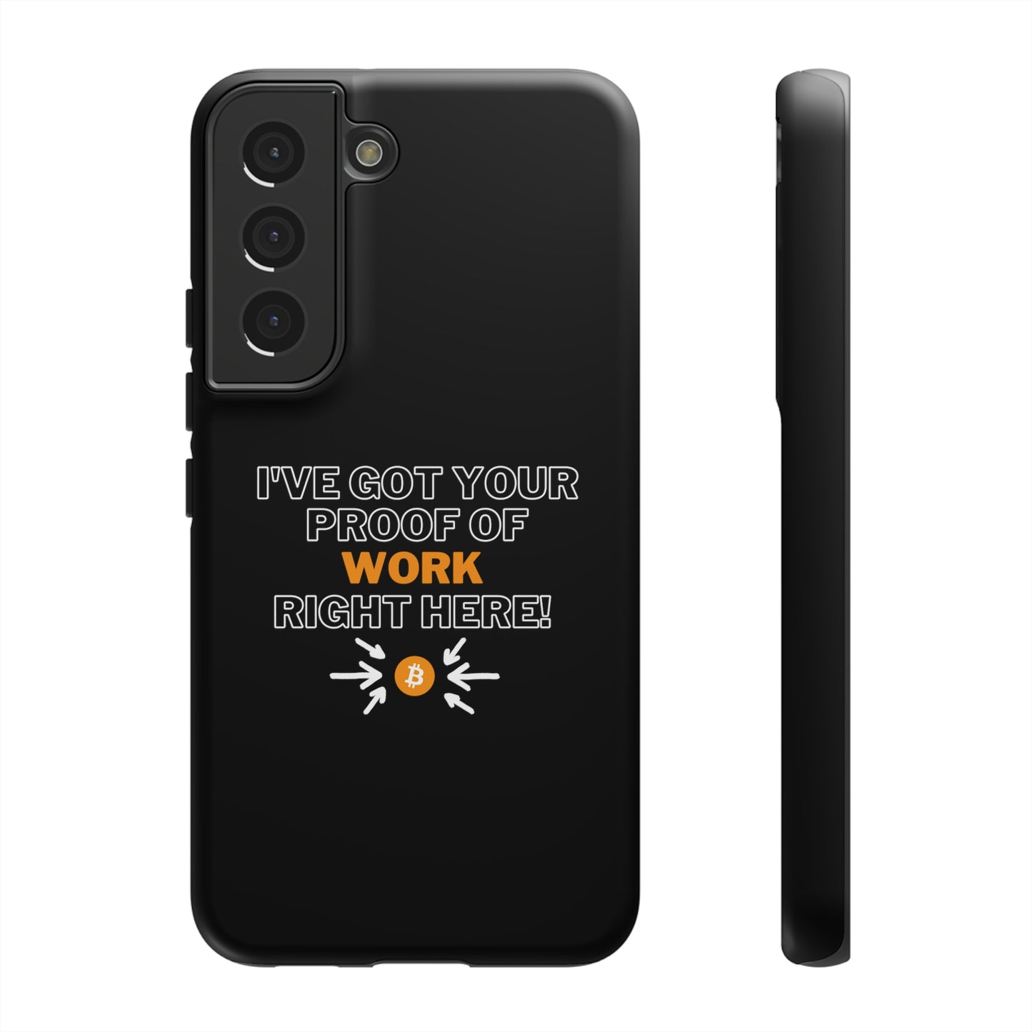 Tough Phone Case - BTC Proof Right Here #1