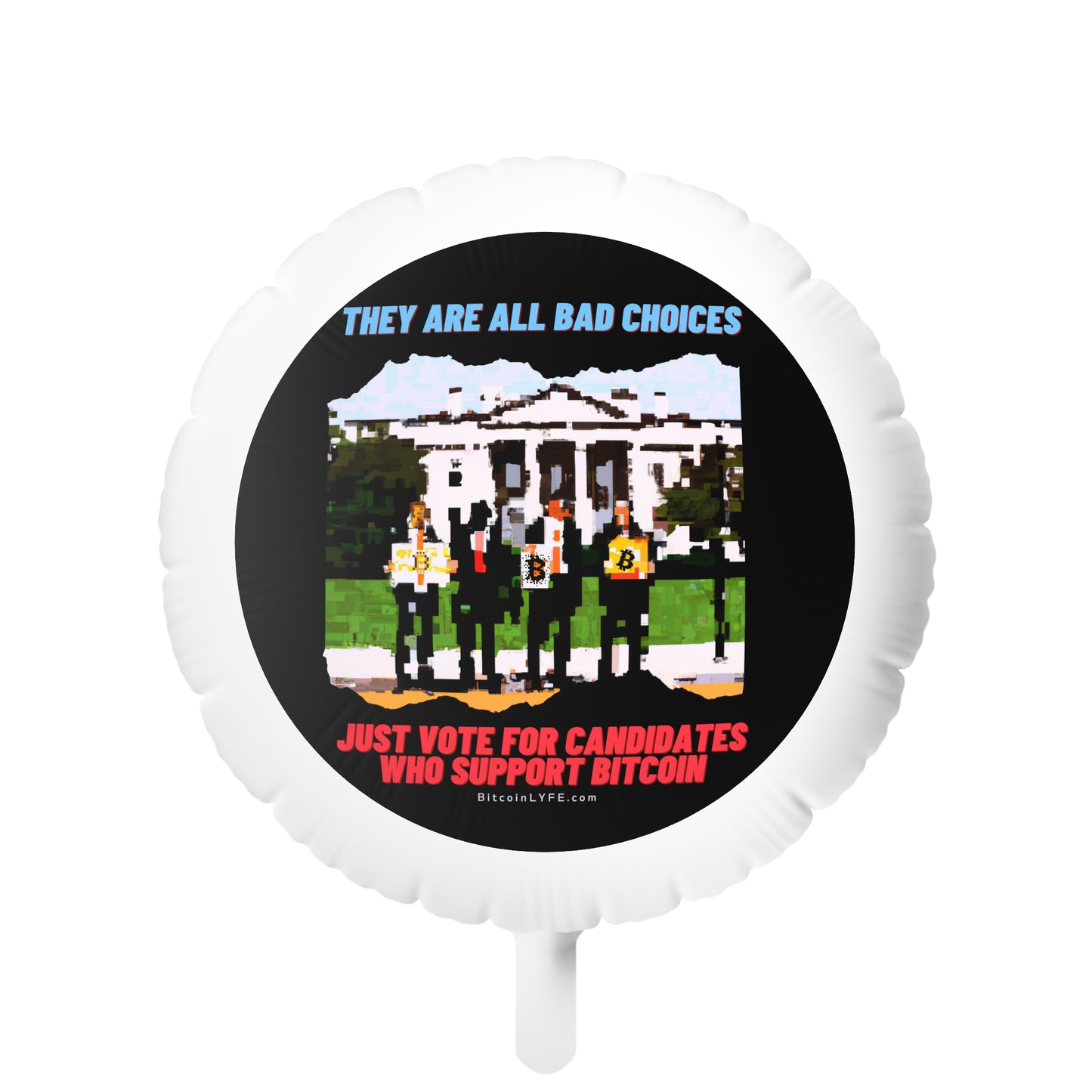 Vote - Choices Mylar Helium Balloon, 22"