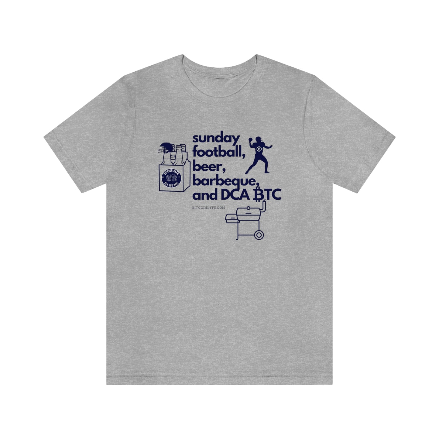 DCA BTC and BBQ T-Shirt, Light