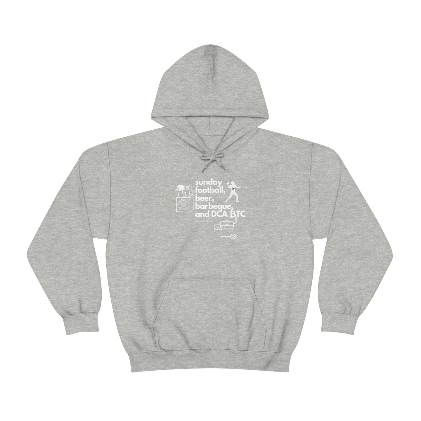 BBQ and DCA BTC Hooded Sweatshirt